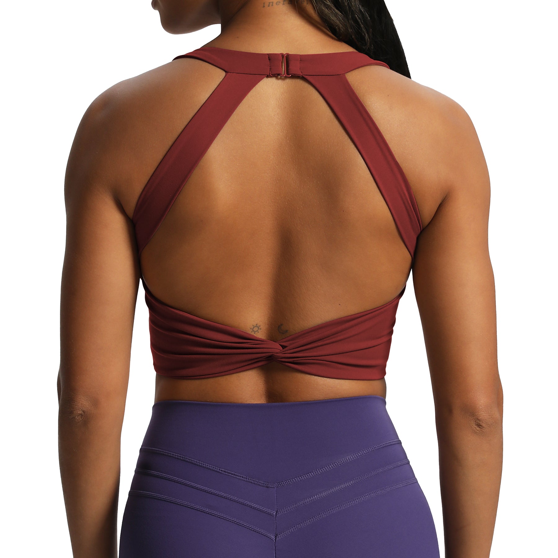 Aoxjox "Lola" Longline Twist Open Back