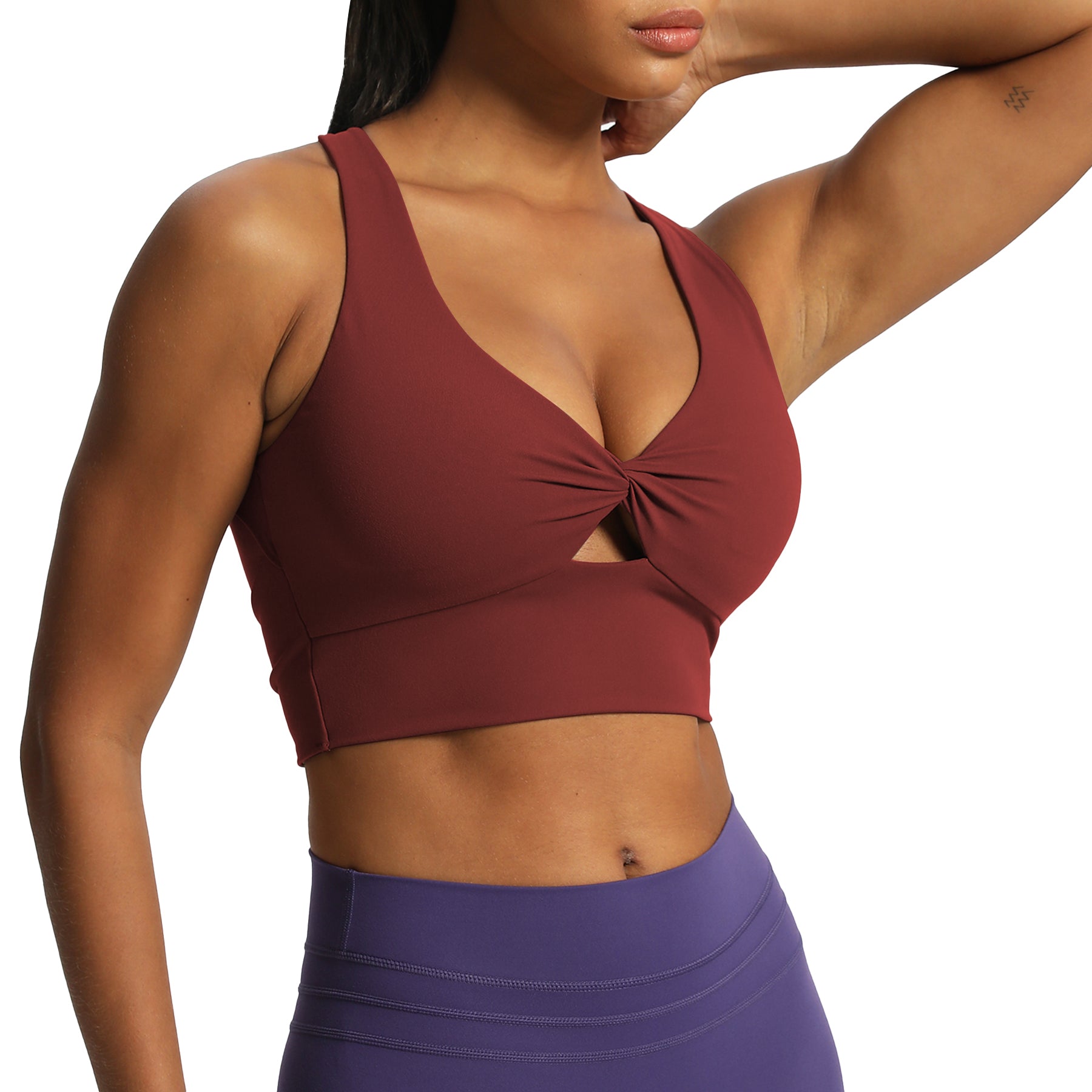 Aoxjox "Lola" Longline Twist Open Back