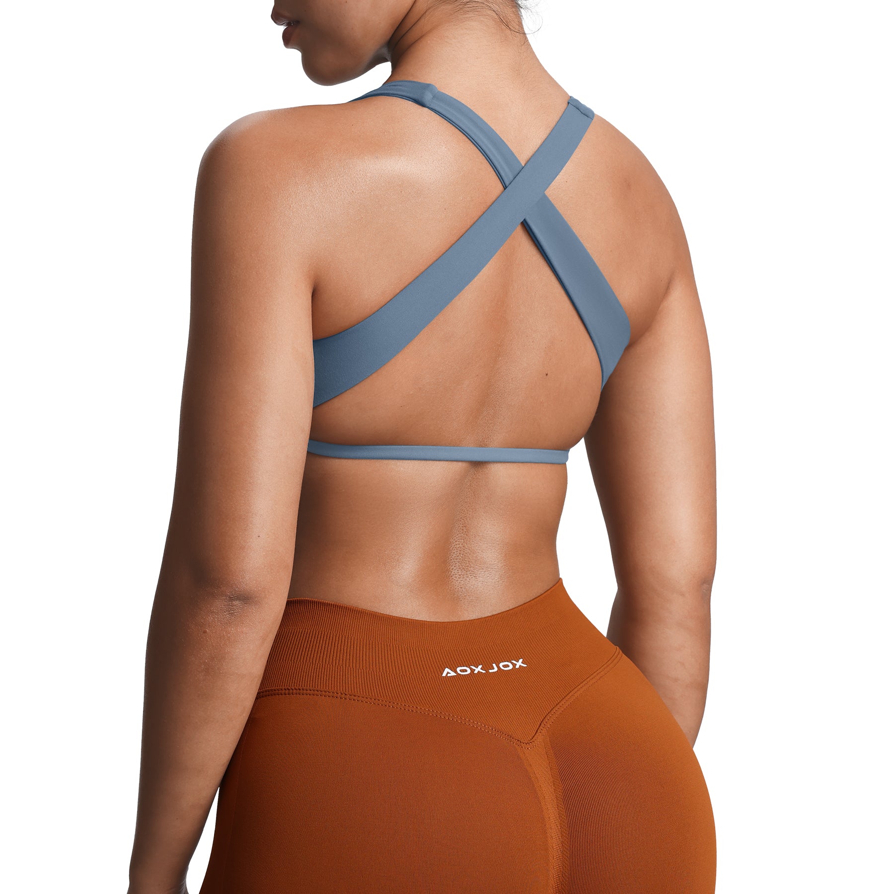 Aoxjox Emma Square Neck Sports Bra