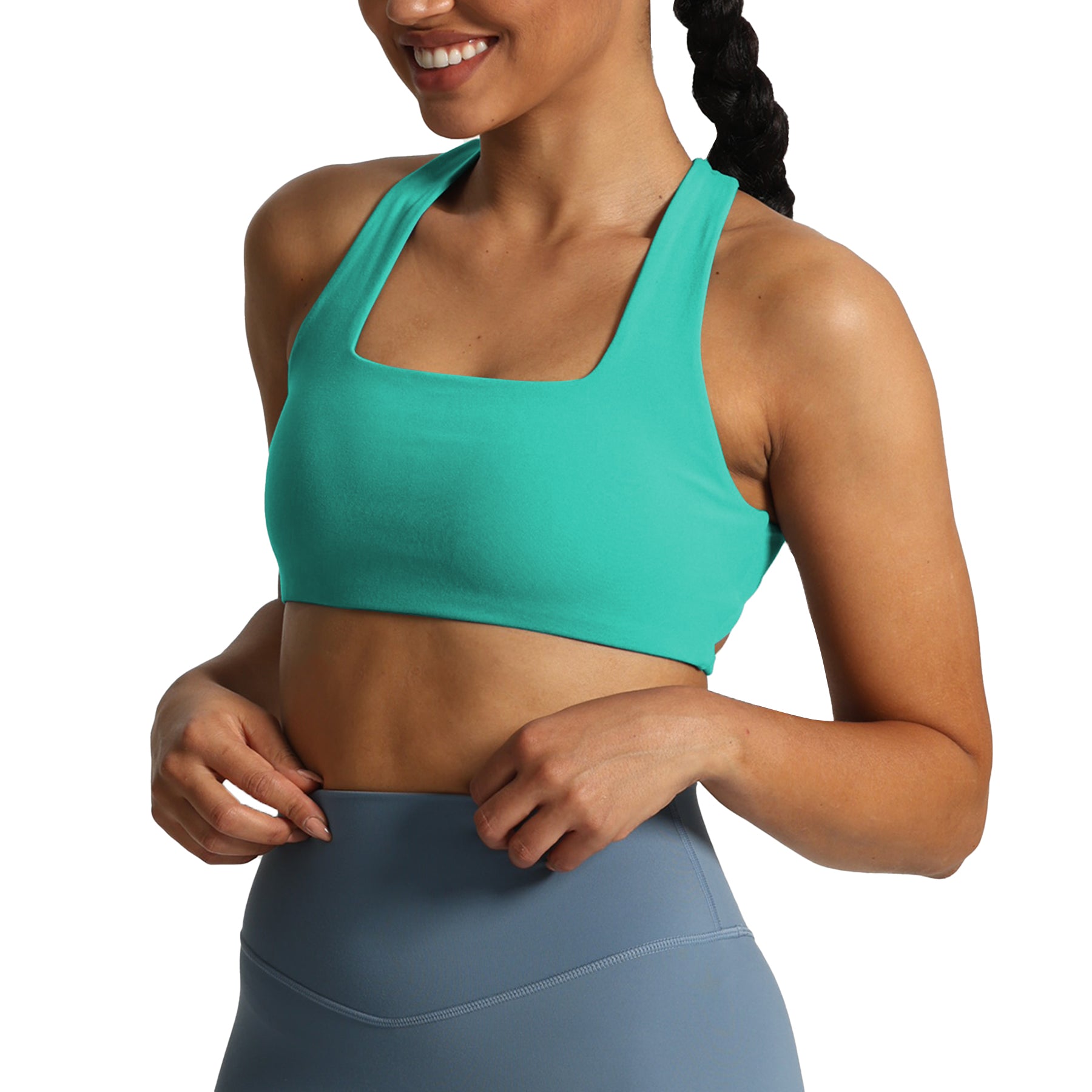 Aoxjox Emma Square Neck Sports Bra