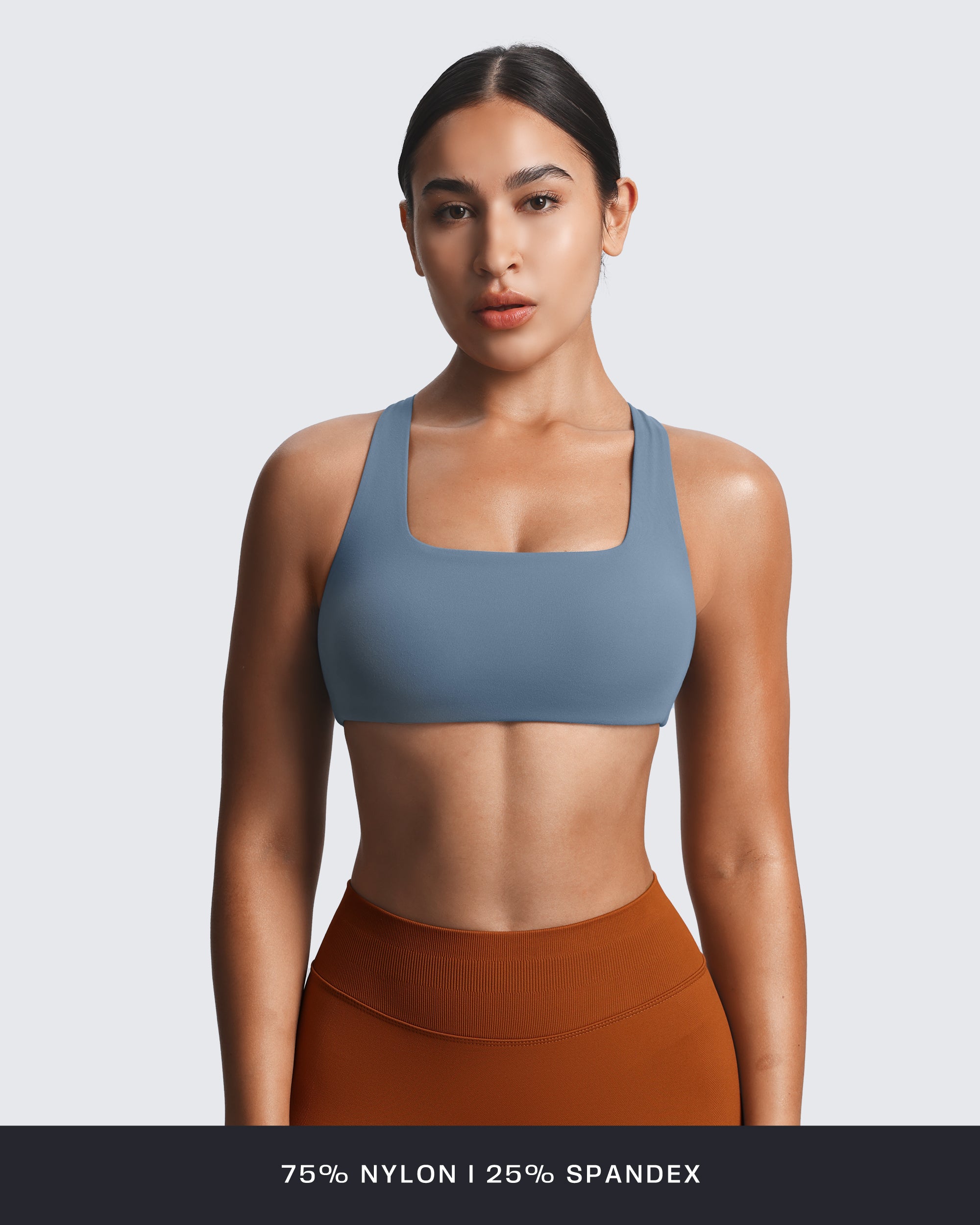 Aoxjox Emma Square Neck Sports Bra