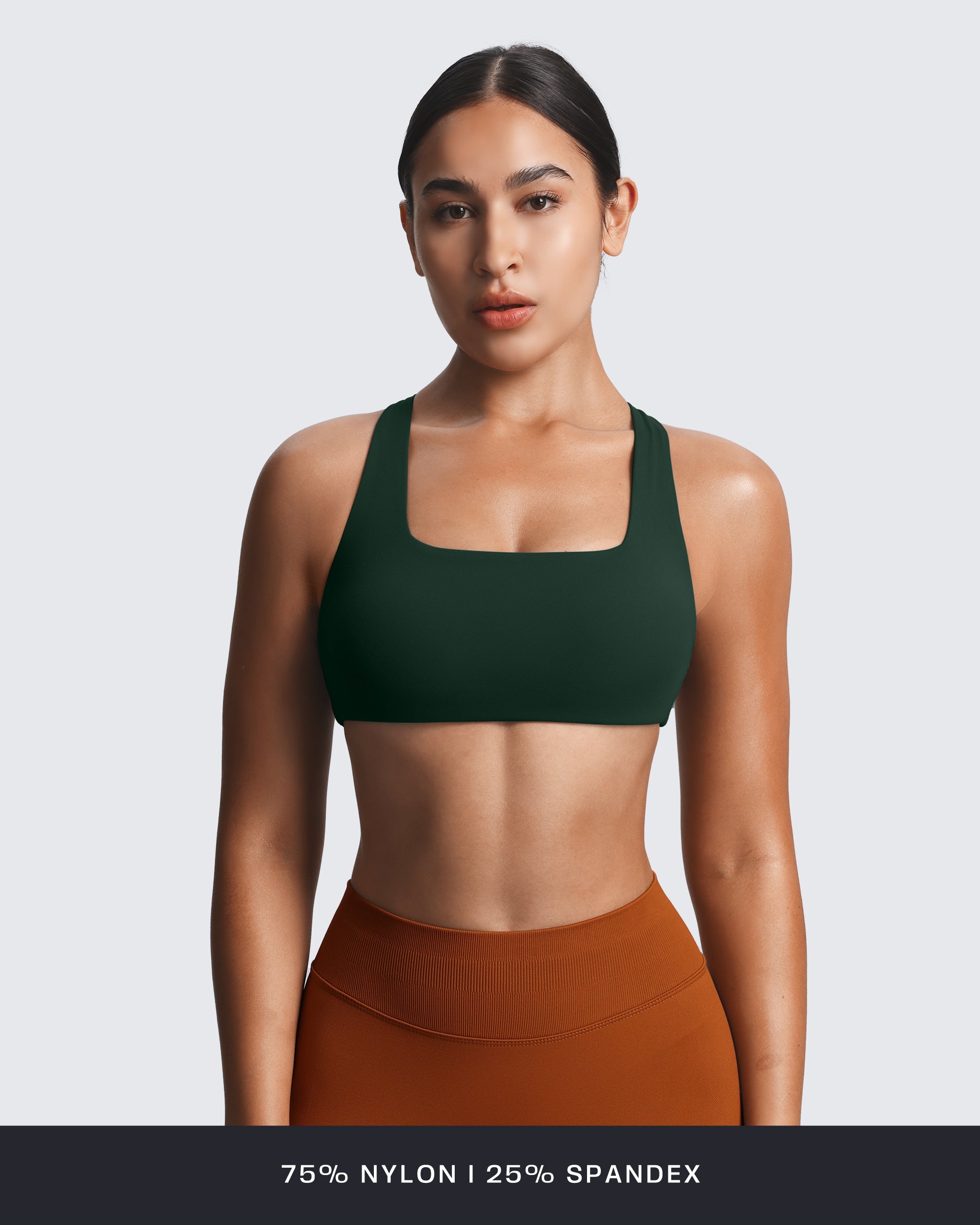 Aoxjox Emma Square Neck Sports Bra
