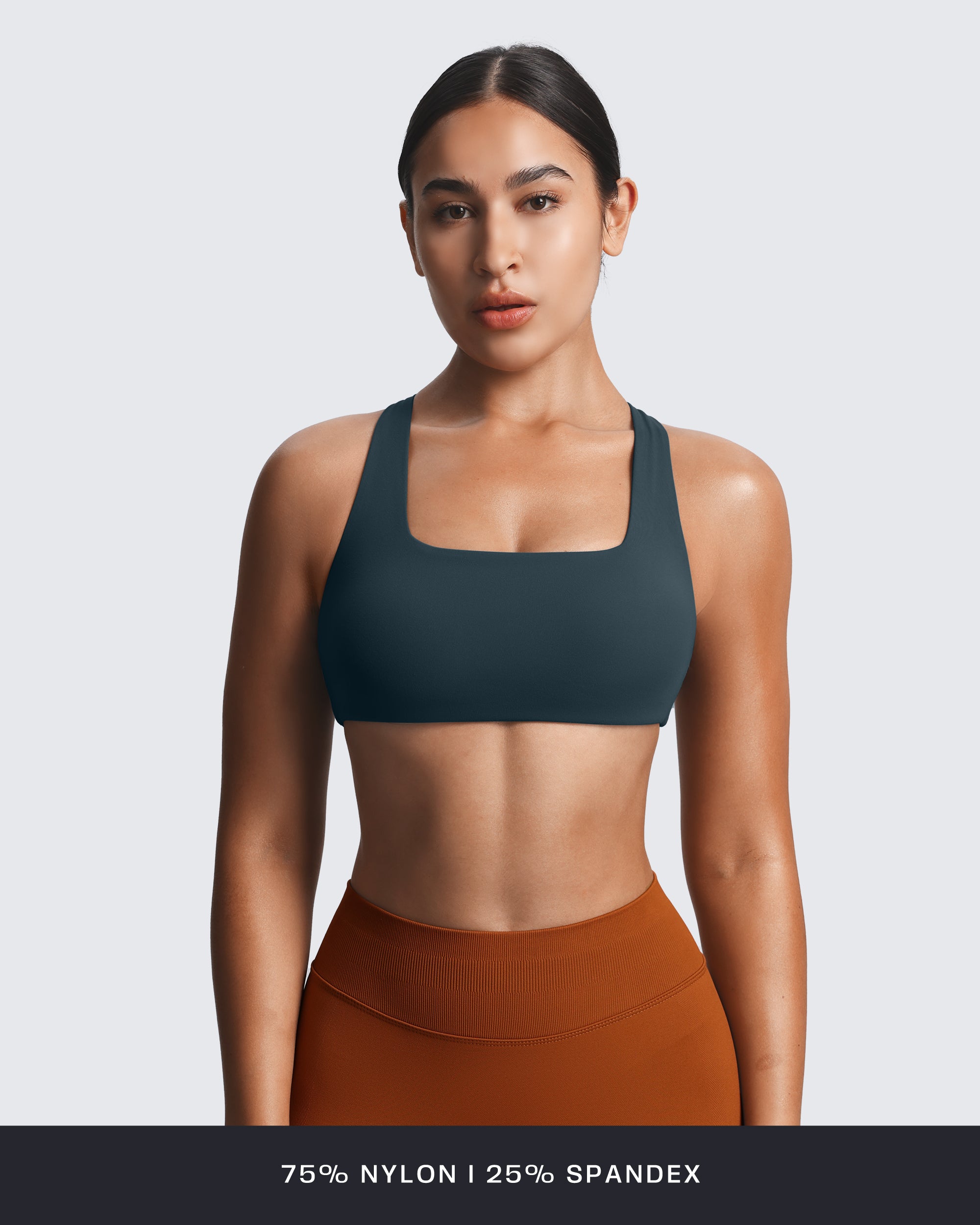 Aoxjox Emma Square Neck Sports Bra