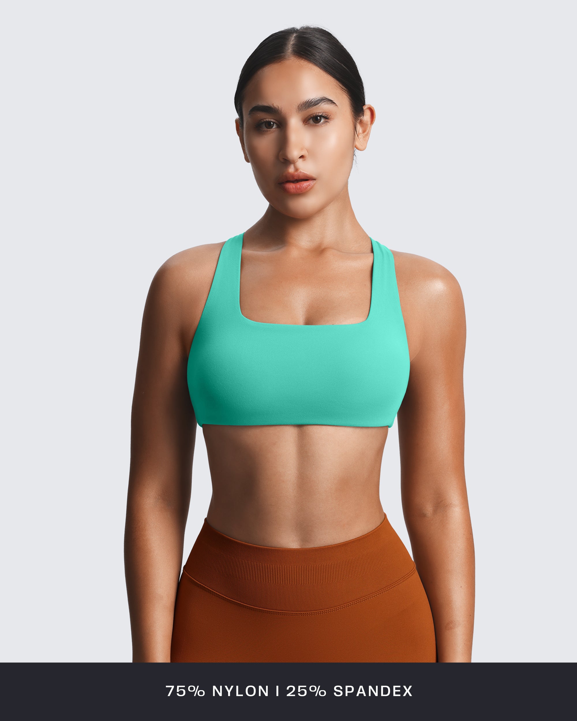 Aoxjox Emma Square Neck Sports Bra
