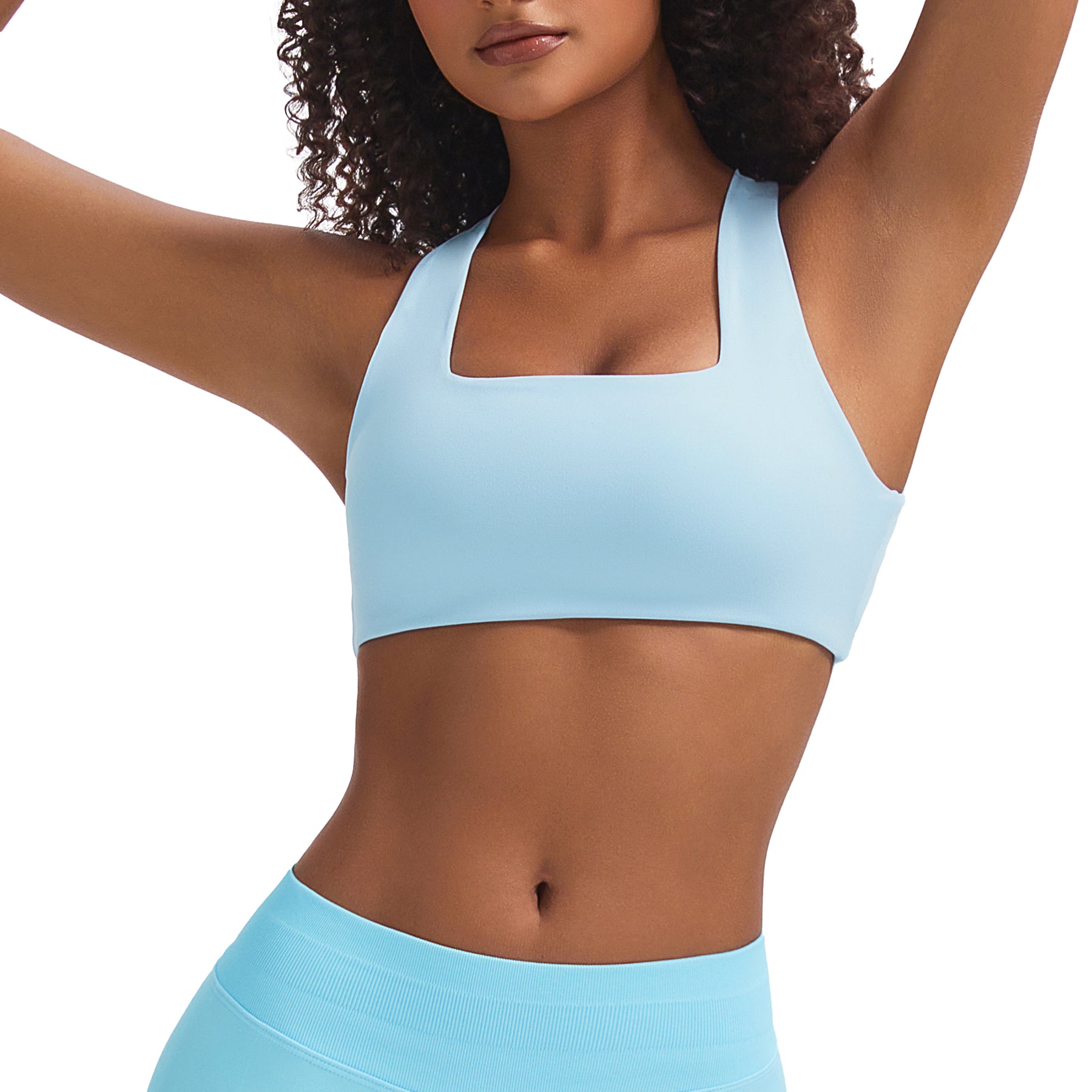 Aoxjox Emma Square Neck Sports Bra