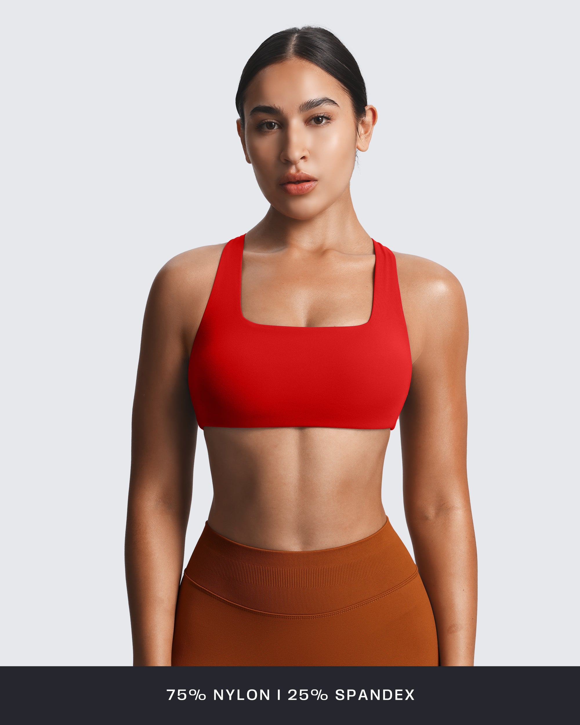 Aoxjox Emma Square Neck Sports Bra
