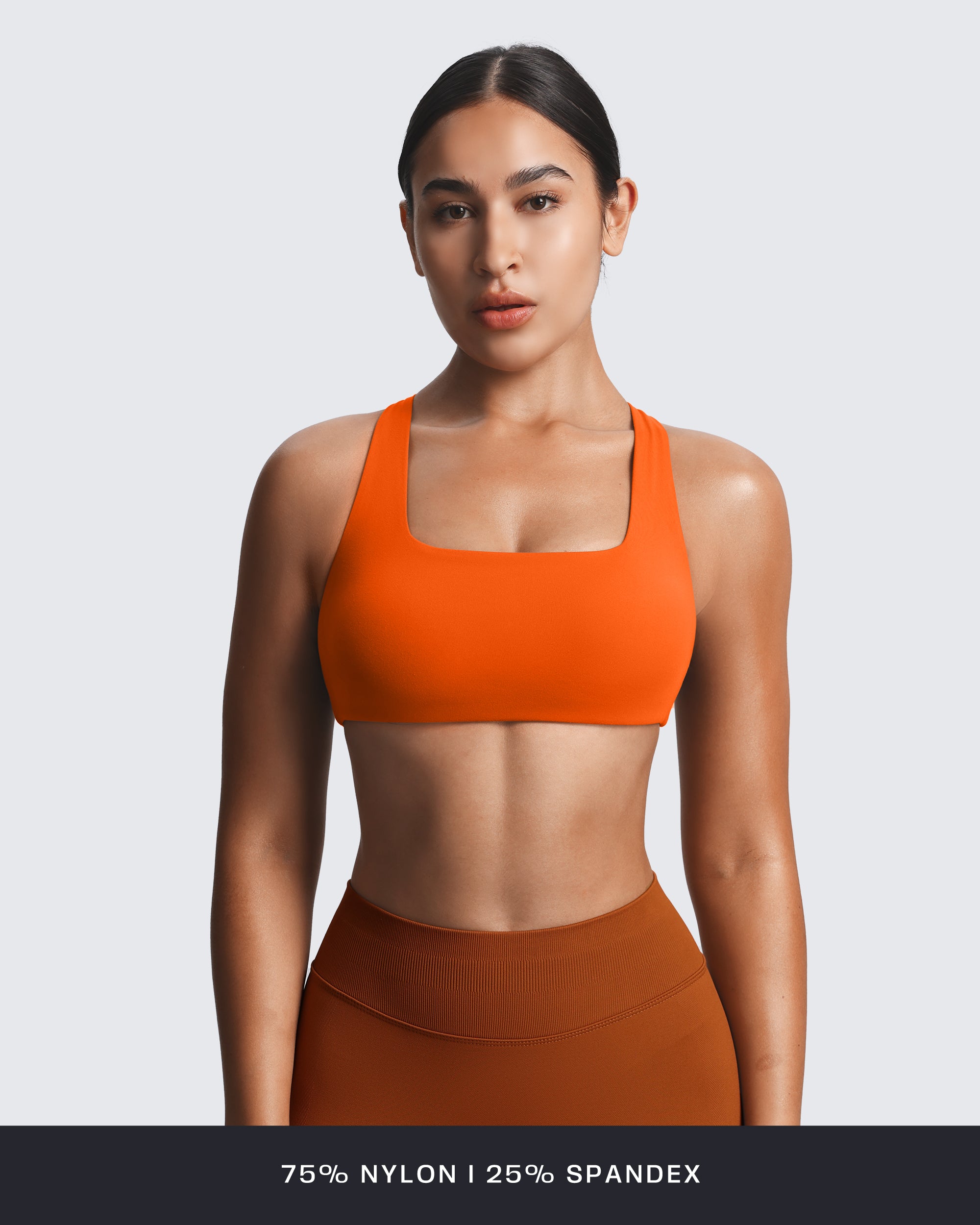 Aoxjox Emma Square Neck Sports Bra