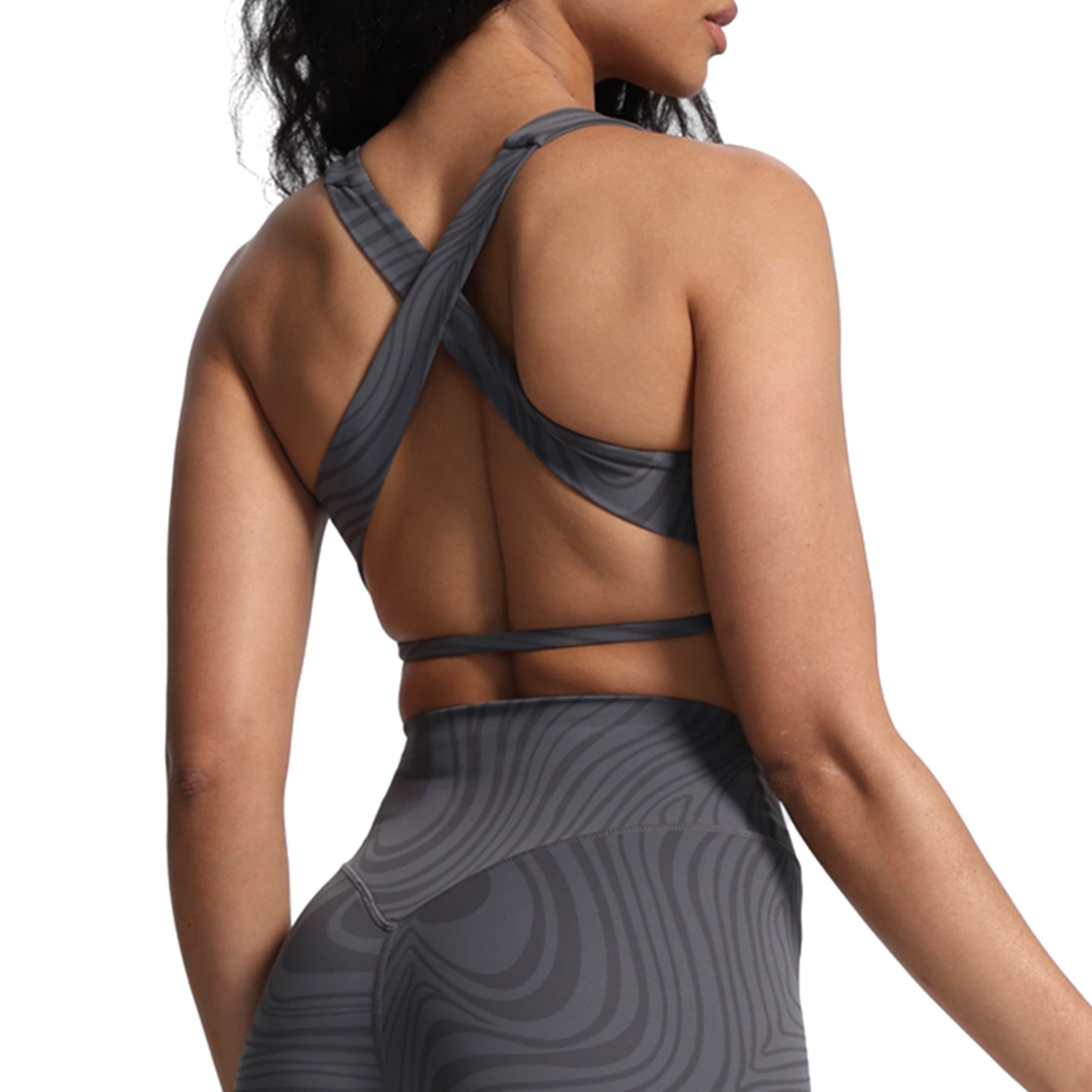 Aoxjox Emma Square Neck Sports Bra