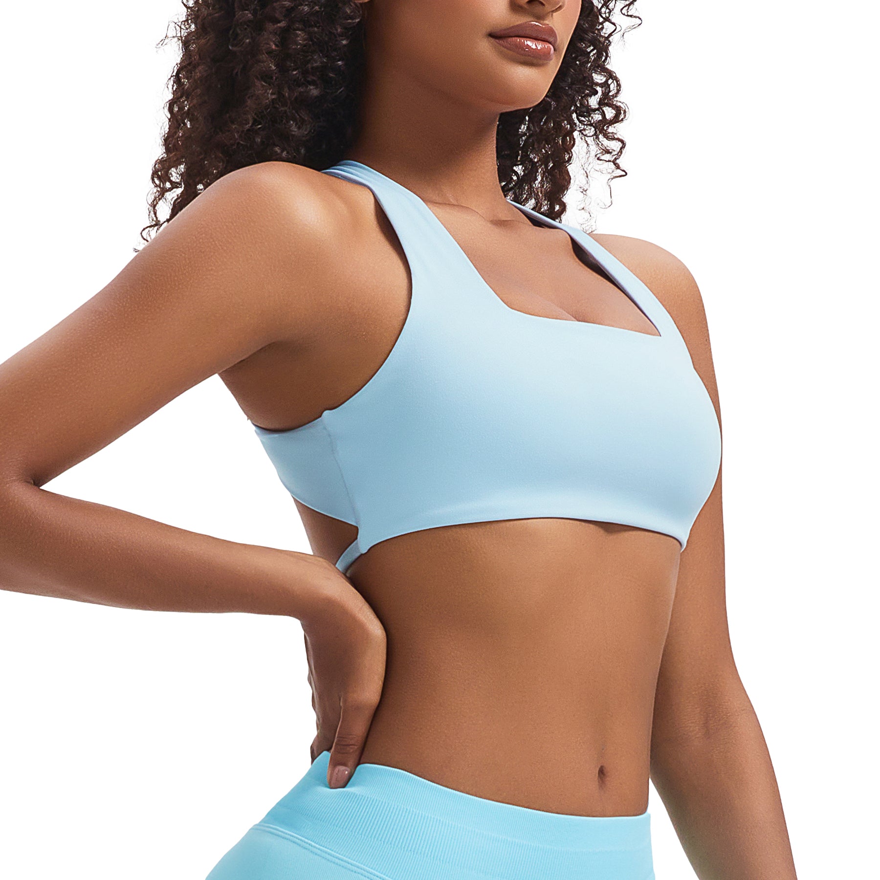 Aoxjox Emma Square Neck Sports Bra