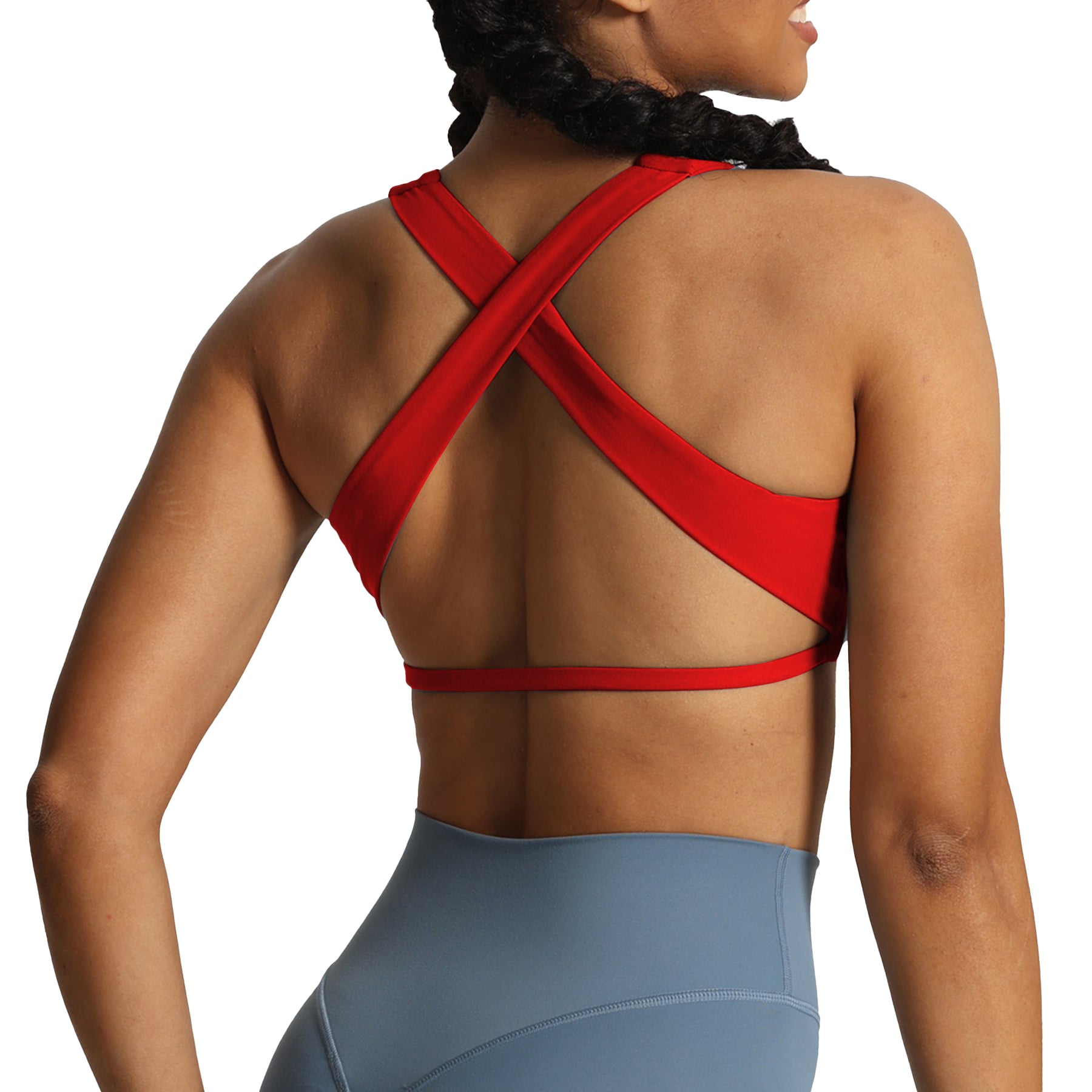 Aoxjox Emma Square Neck Sports Bra