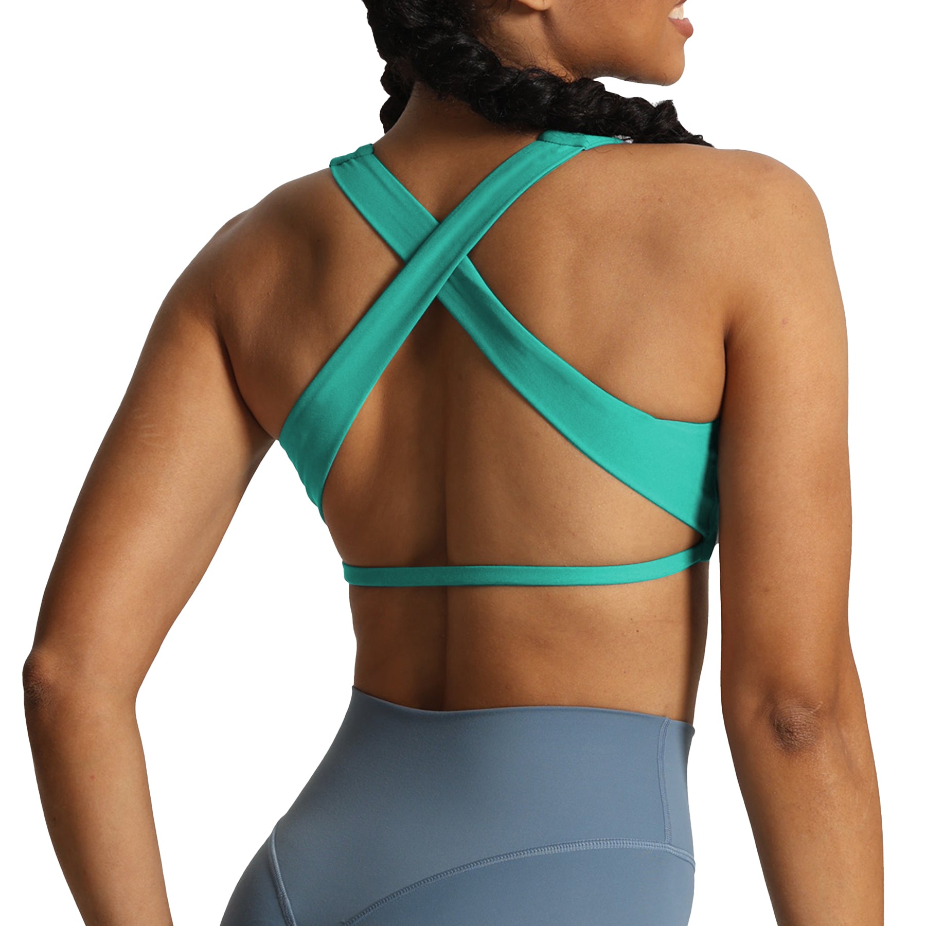 Aoxjox Emma Square Neck Sports Bra