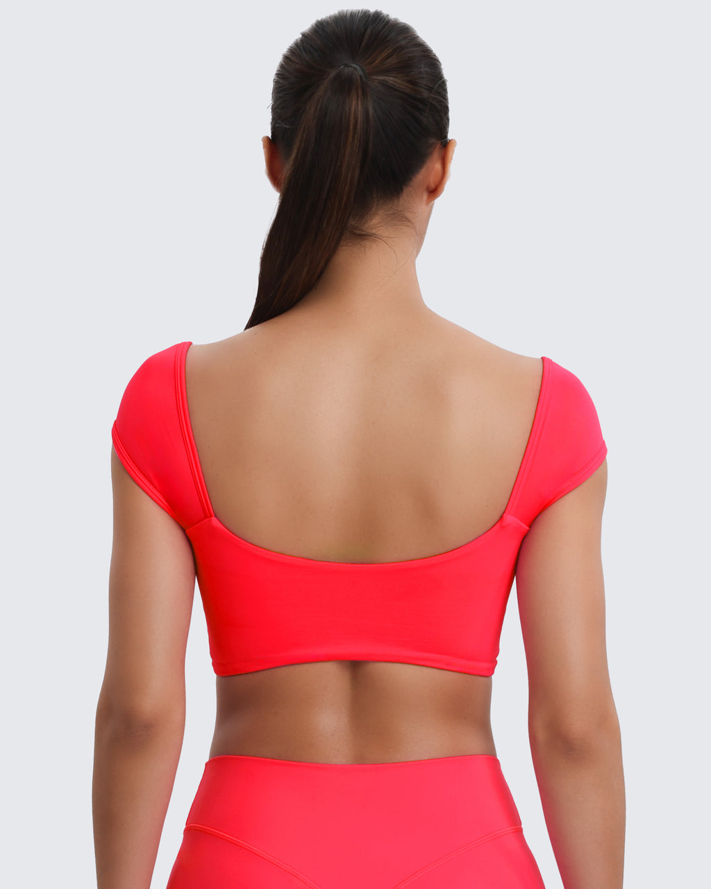 Aoxjox "Lumira" Seamless Cap Shoulder Sports Bra