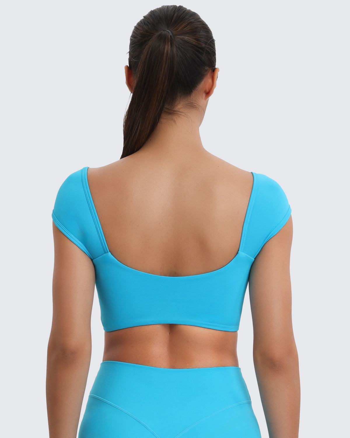 Aoxjox "Lumira" Seamless Cap Shoulder Sports Bra