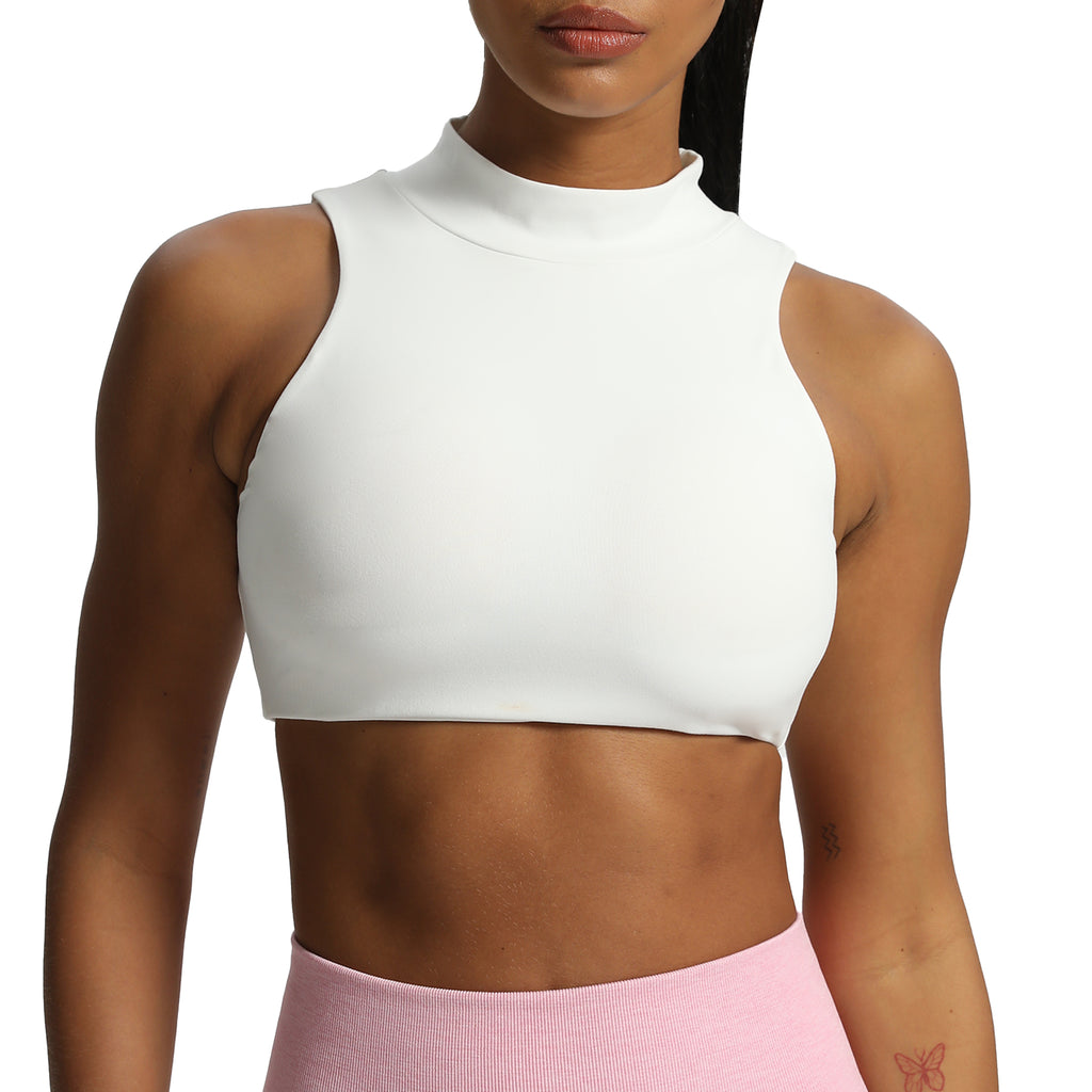 Aoxjox "Kim" Cut Out Faux Turtle Neck