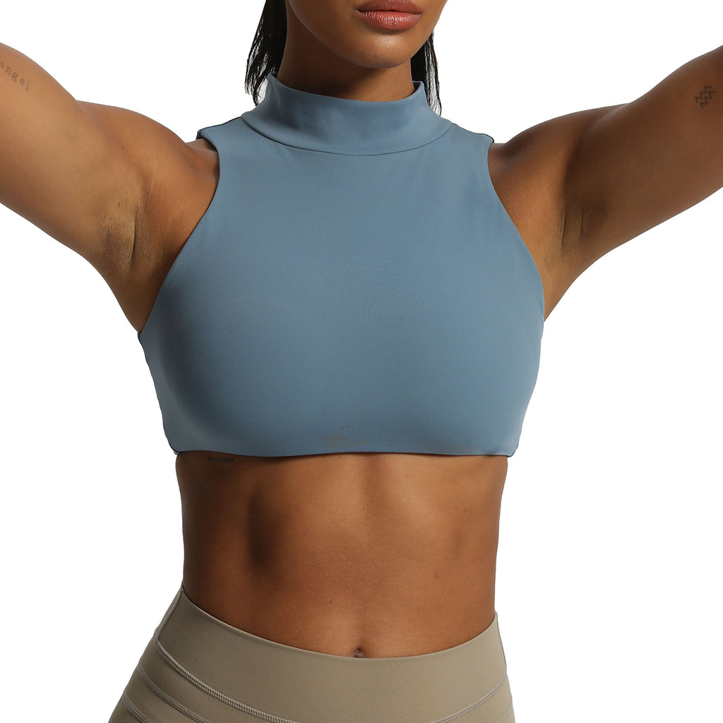 Aoxjox "Kim" Cut Out Faux Turtle Neck