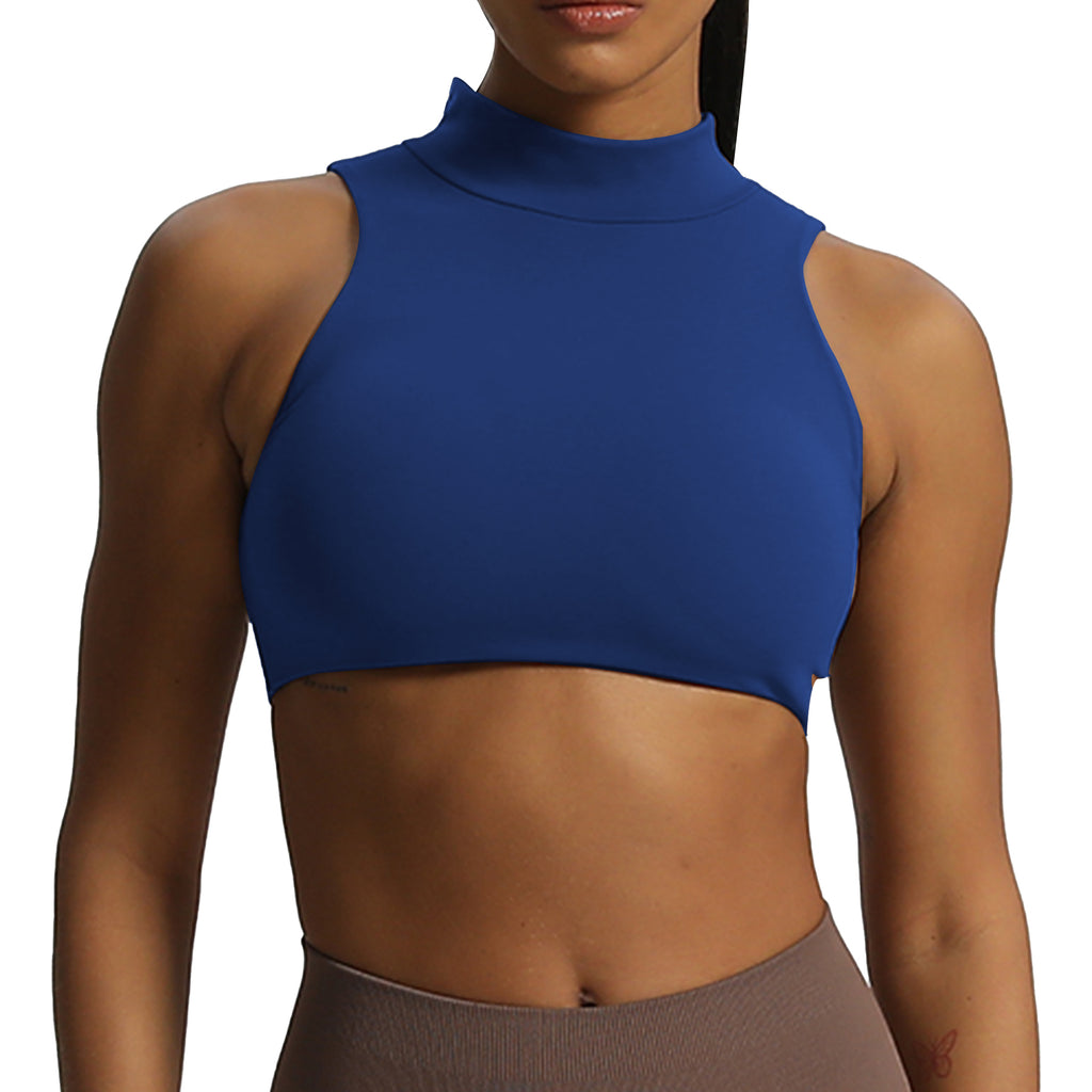 Aoxjox "Kim" Cut Out Faux Turtle Neck