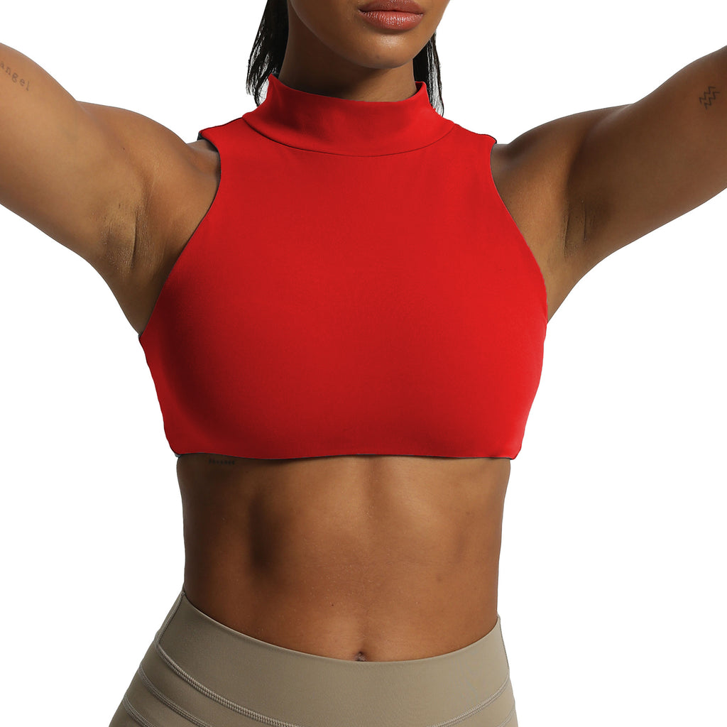 Aoxjox "Kim" Cut Out Faux Turtle Neck