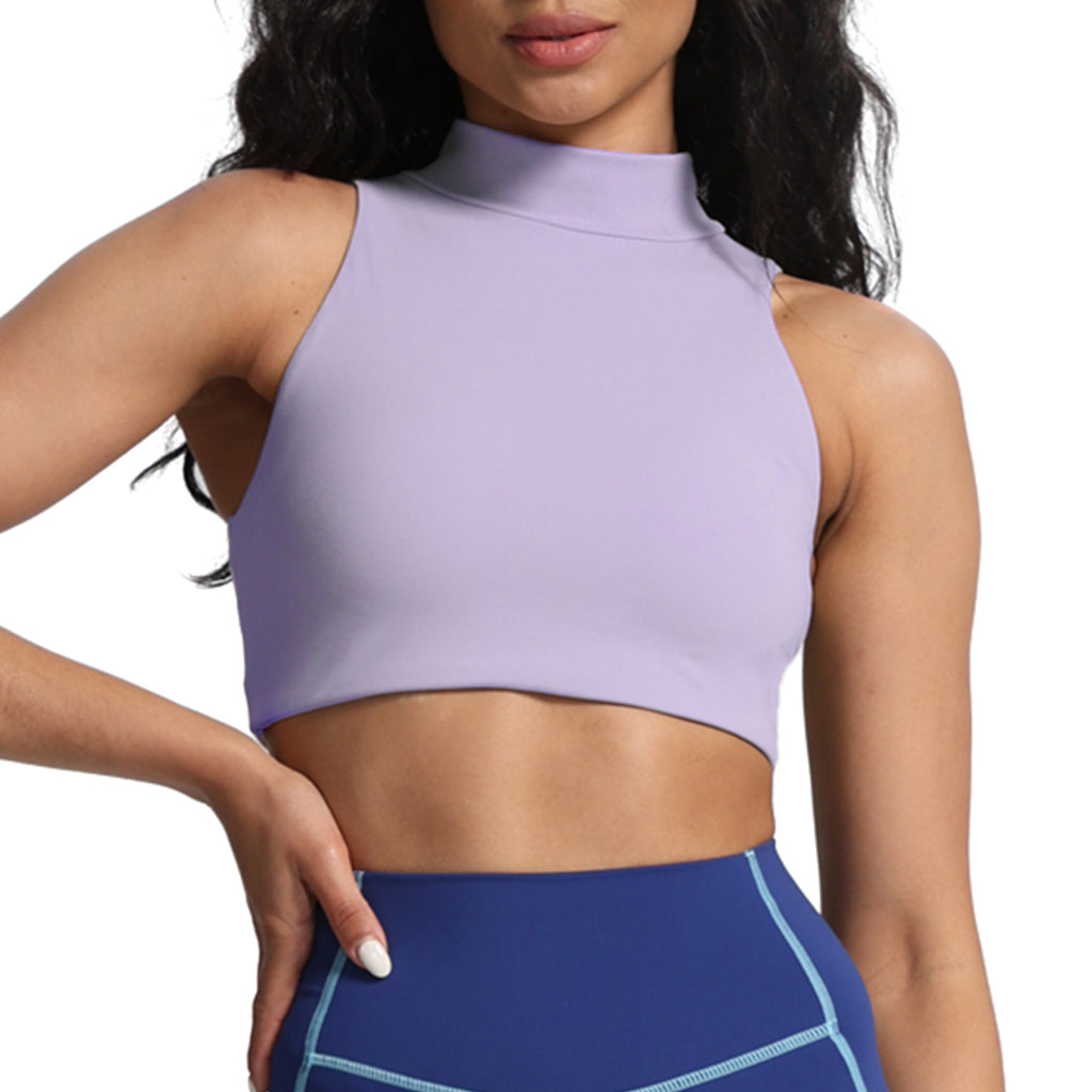 Aoxjox "Kim" Cut Out Faux Turtle Neck