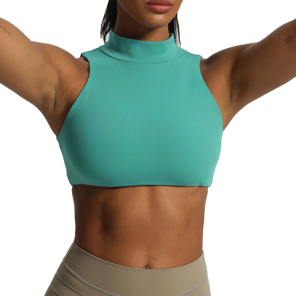 Aoxjox "Kim" Cut Out Faux Turtle Neck