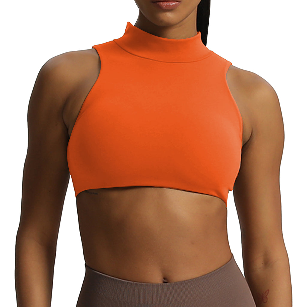 Aoxjox "Kim" Cut Out Faux Turtle Neck