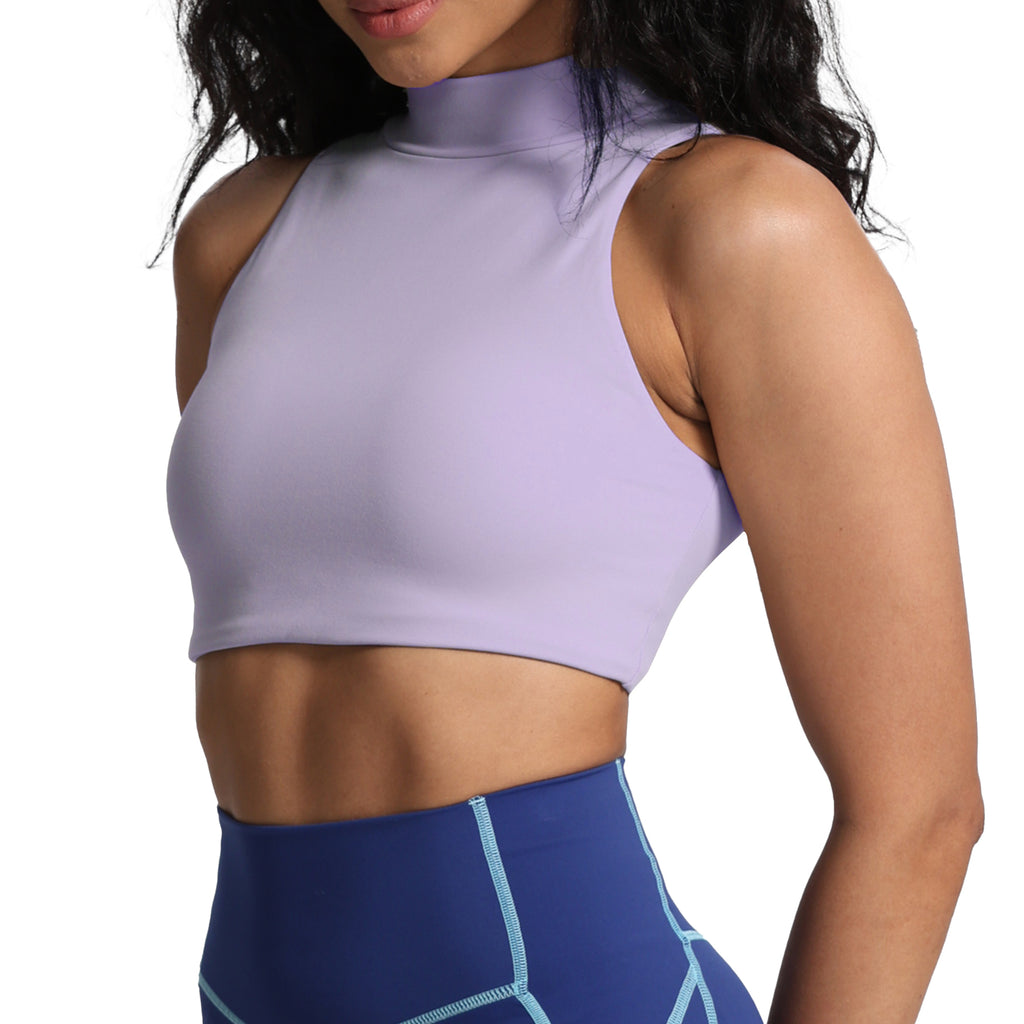 Aoxjox "Kim" Cut Out Faux Turtle Neck