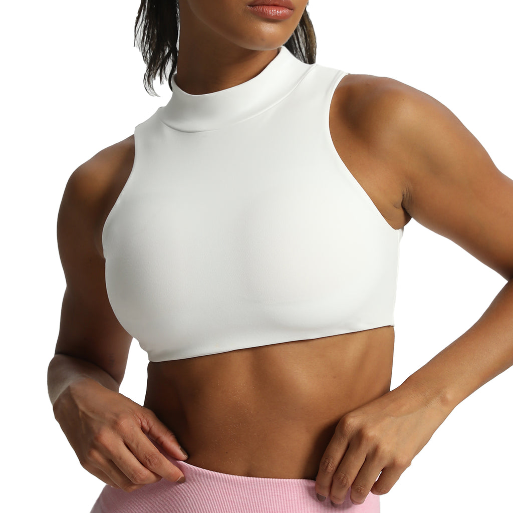 Aoxjox "Kim" Cut Out Faux Turtle Neck