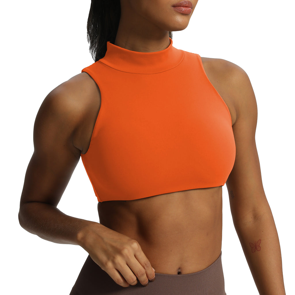Aoxjox "Kim" Cut Out Faux Turtle Neck