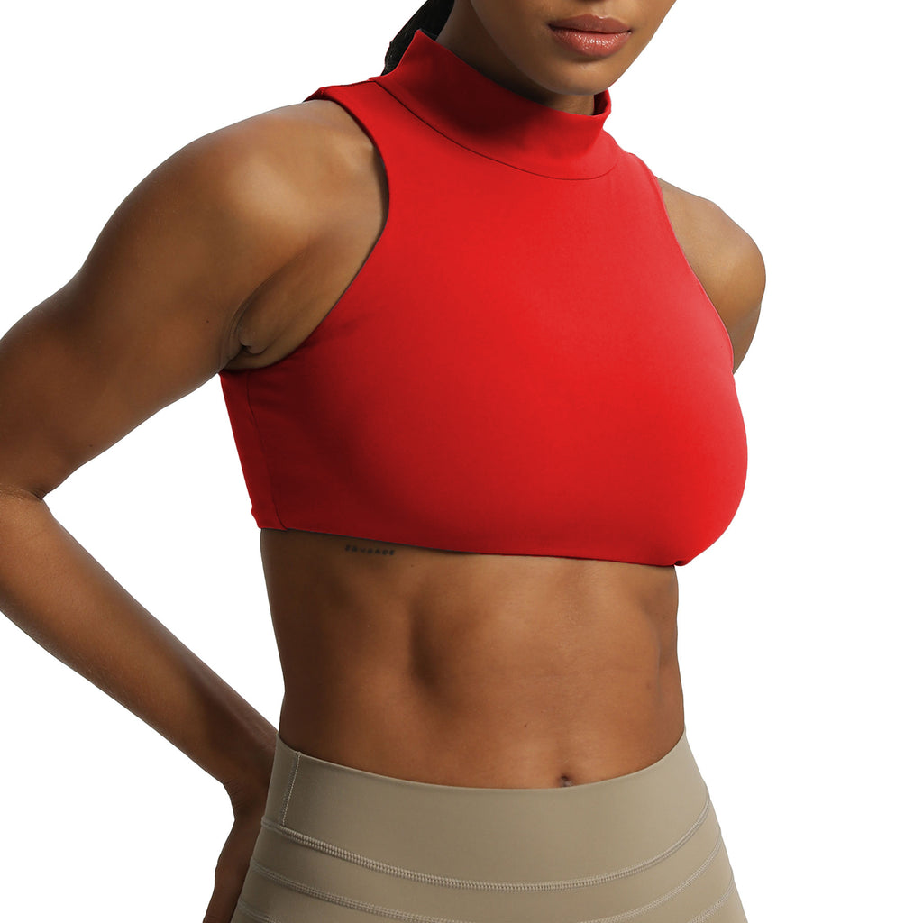 Aoxjox "Kim" Cut Out Faux Turtle Neck
