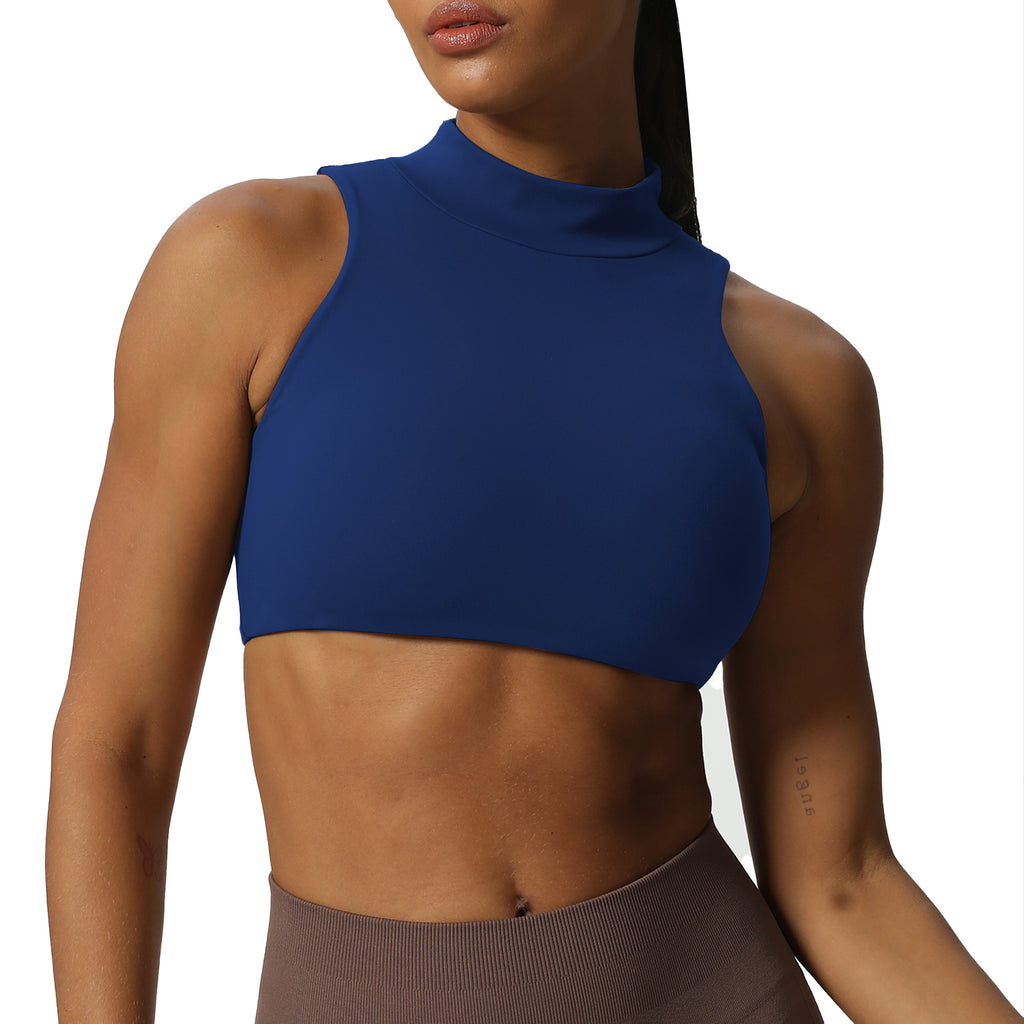 Aoxjox "Kim" Cut Out Faux Turtle Neck