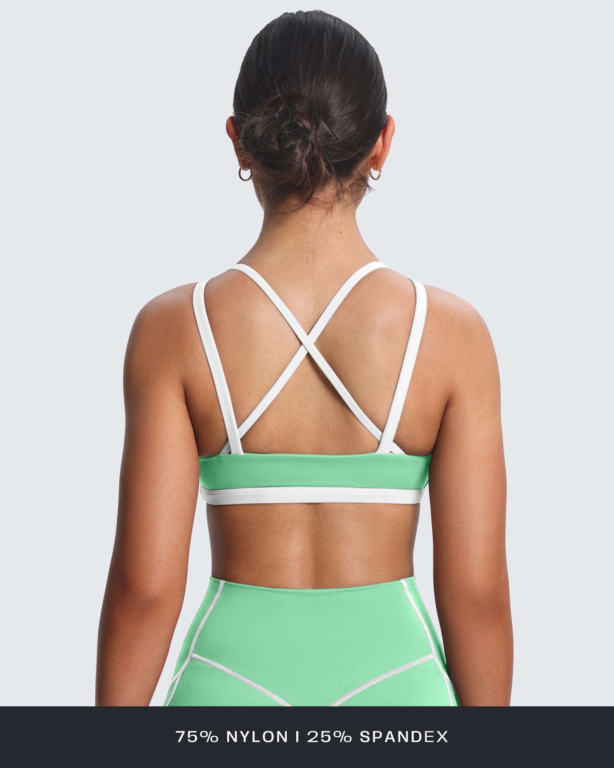 Aoxjox "Rory" Ruched Sports Bra