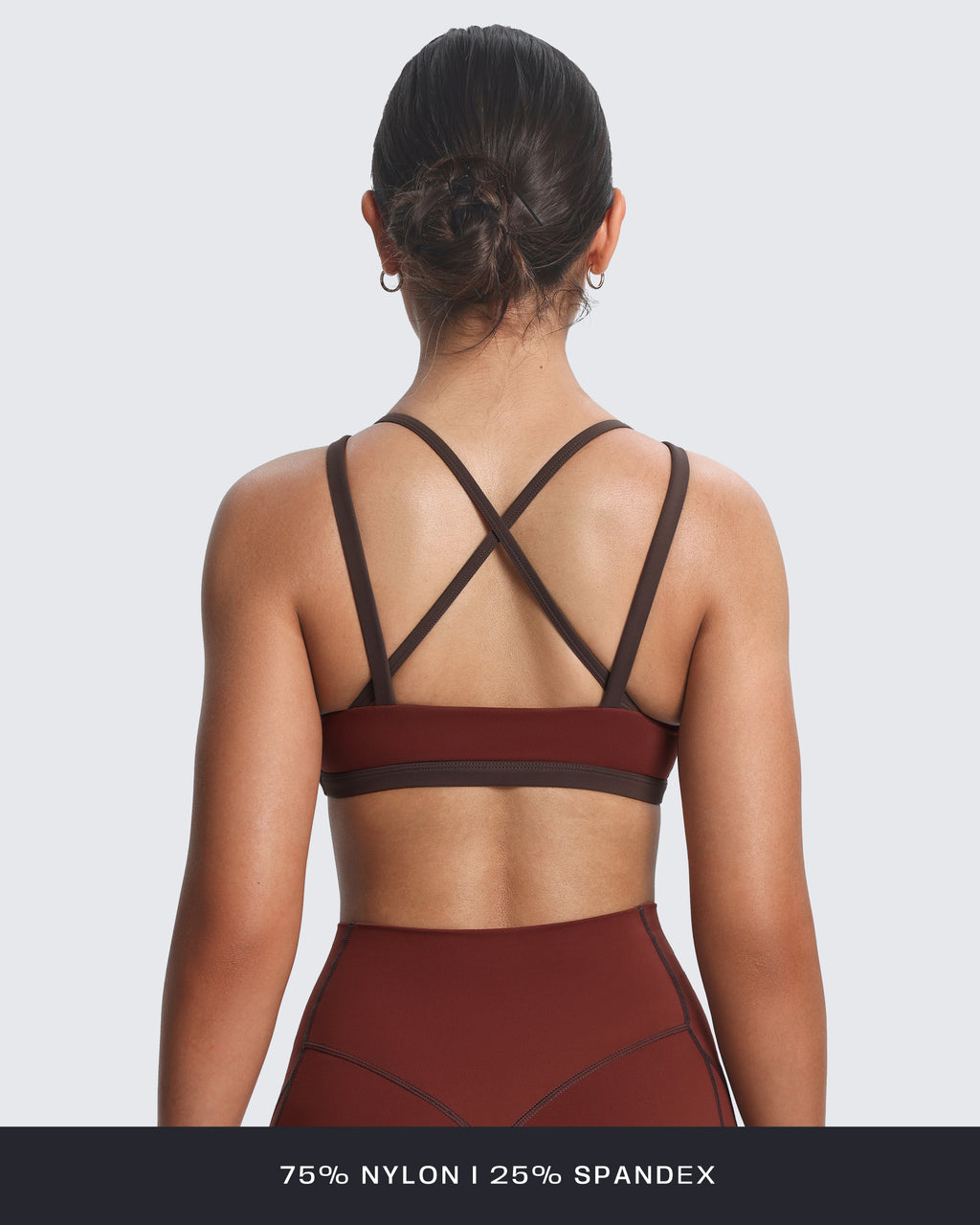 Aoxjox "Rory" Ruched Sports Bra