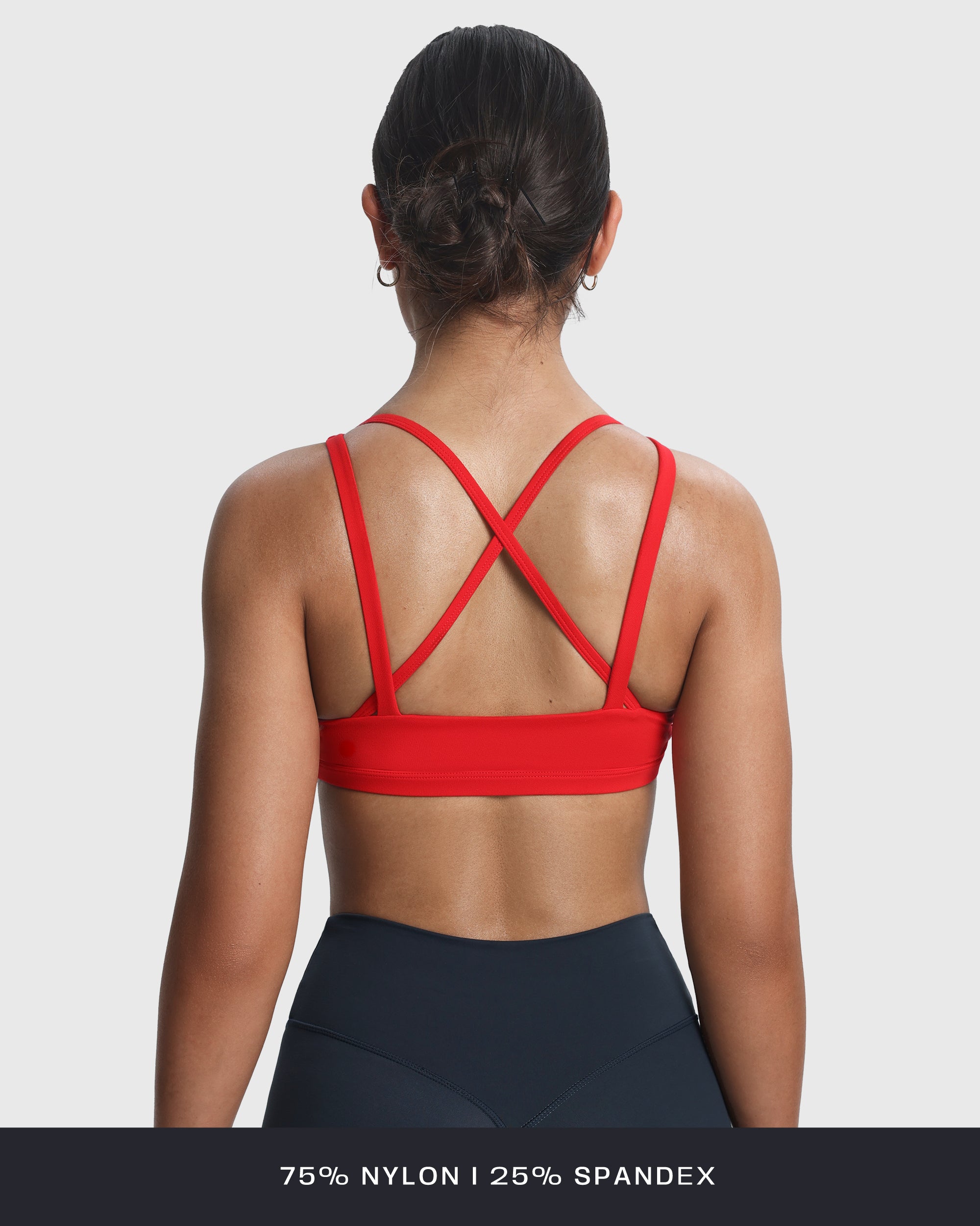 Aoxjox "Rory" Ruched Sports Bra