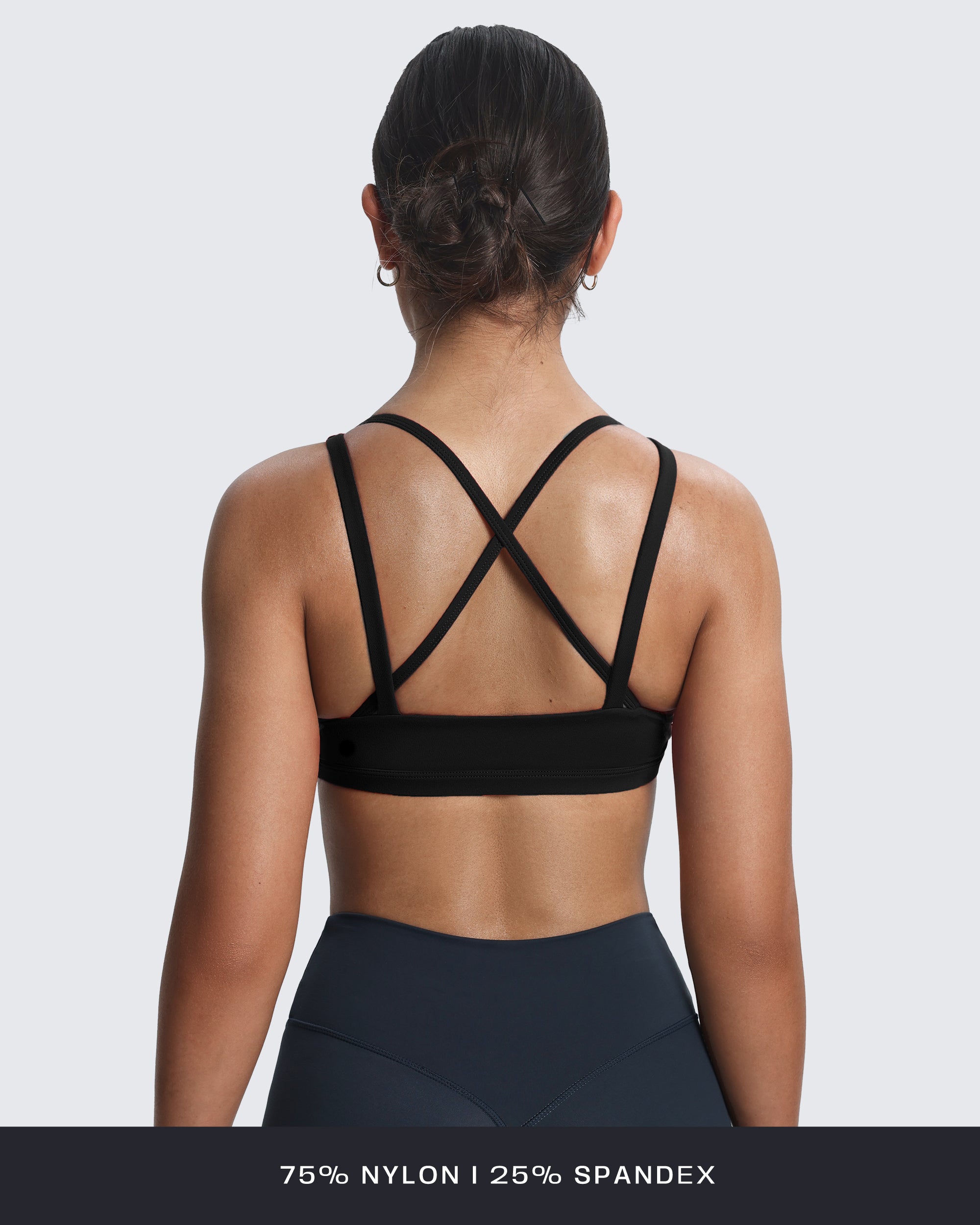 Aoxjox "Rory" Ruched Sports Bra