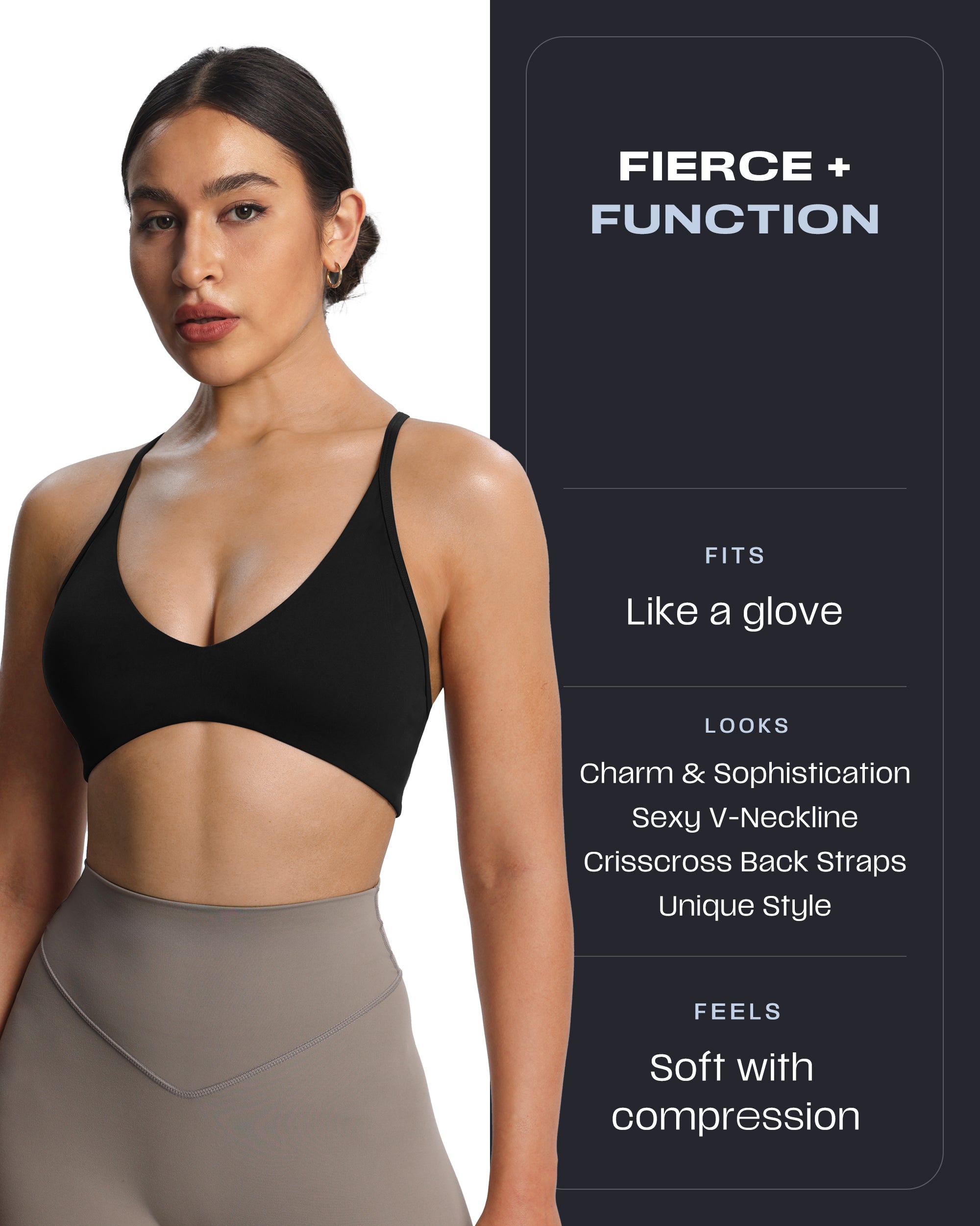 Aoxjox "Lily" Sports Bra