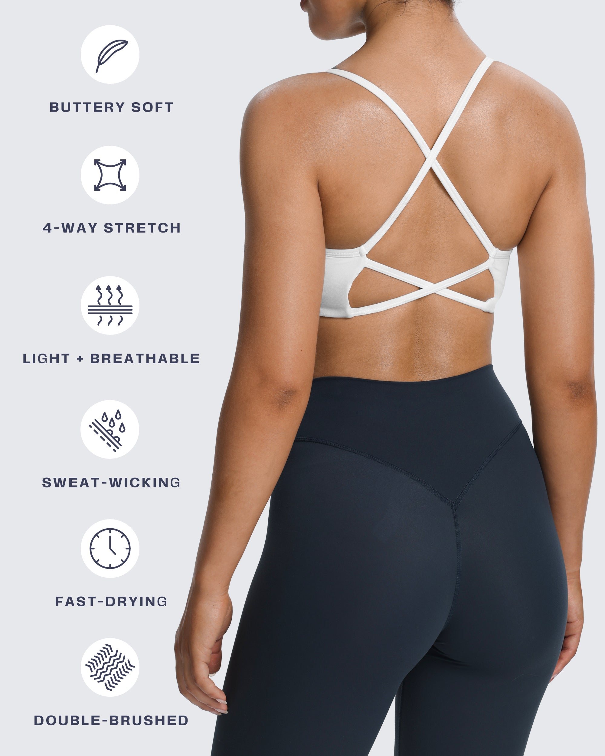 Aoxjox "Lily" Sports Bra
