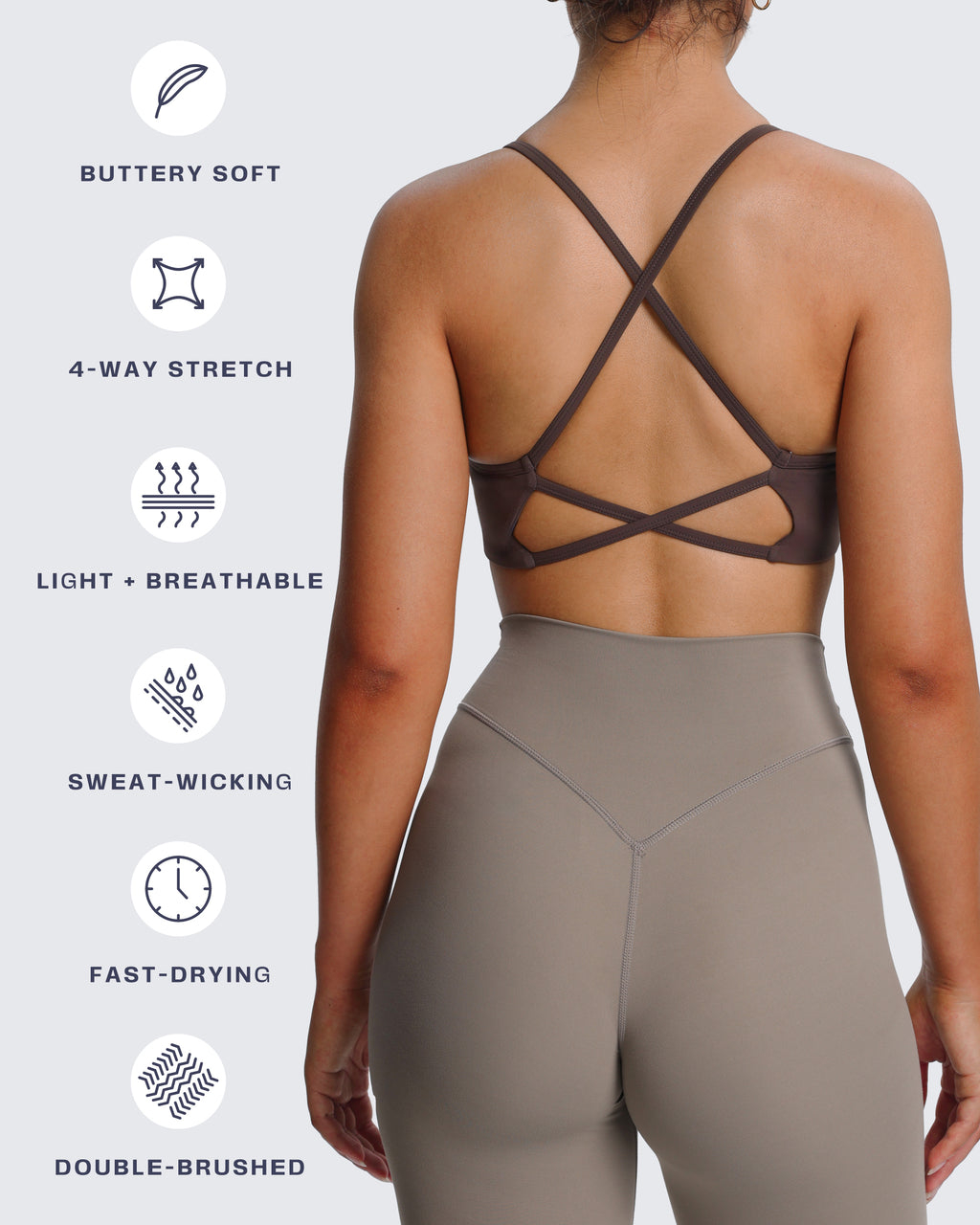 Aoxjox "Lily" Sports Bra