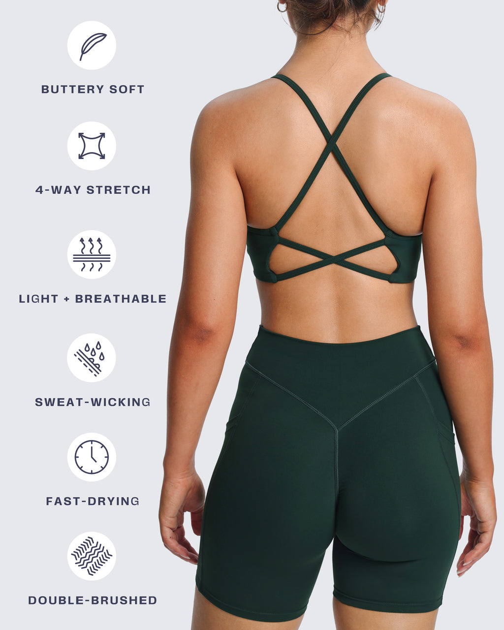 Aoxjox "Lily" Sports Bra