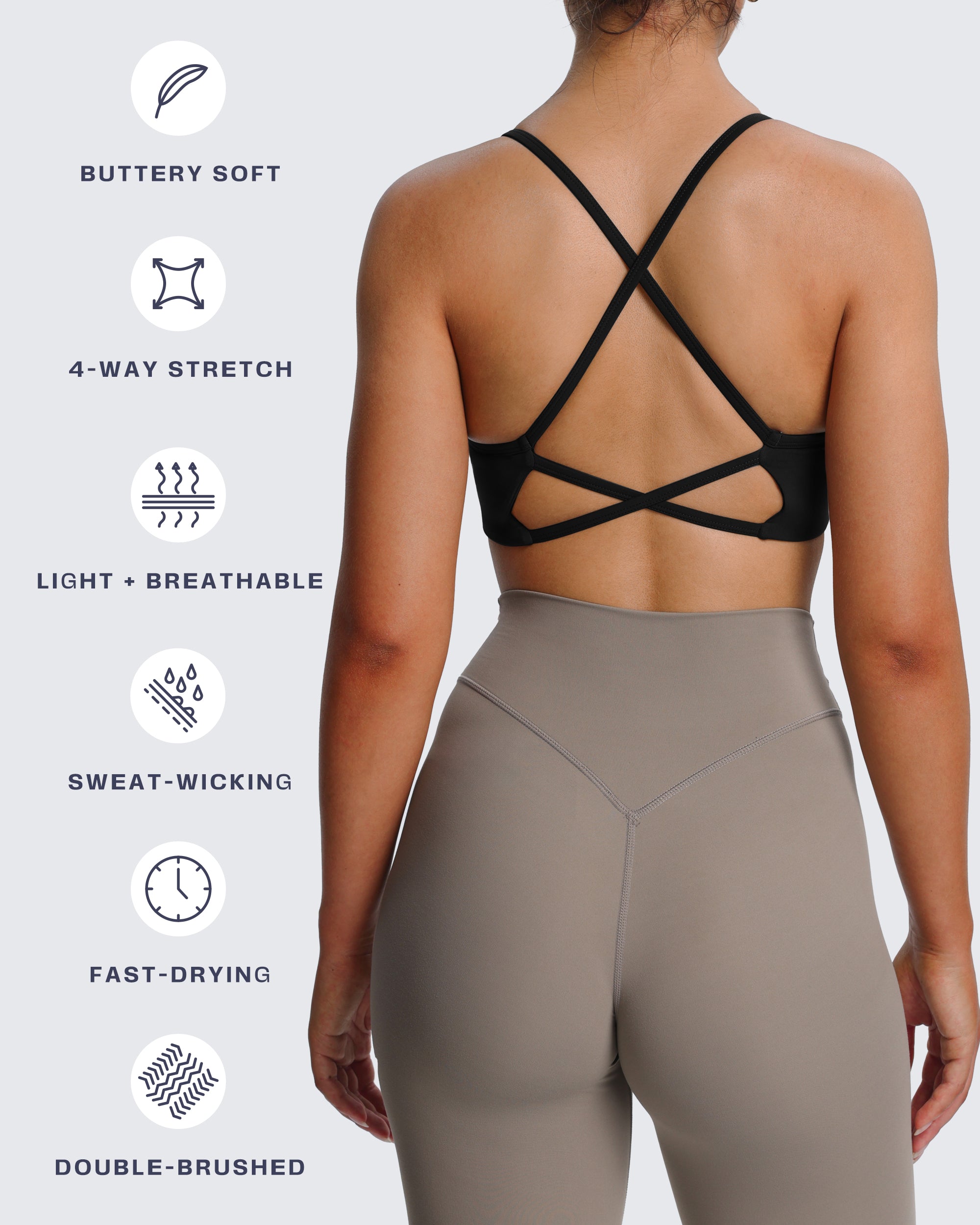 Aoxjox "Lily" Sports Bra