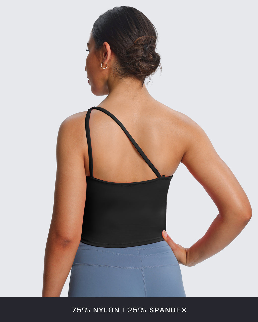 Aoxjox  "Astoria"  One Shoulder Tank with Shelf
