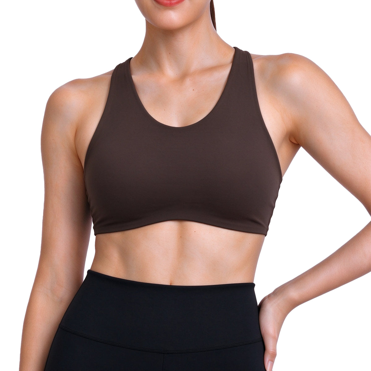 Aoxjox "Form" High neck racer Back Bra