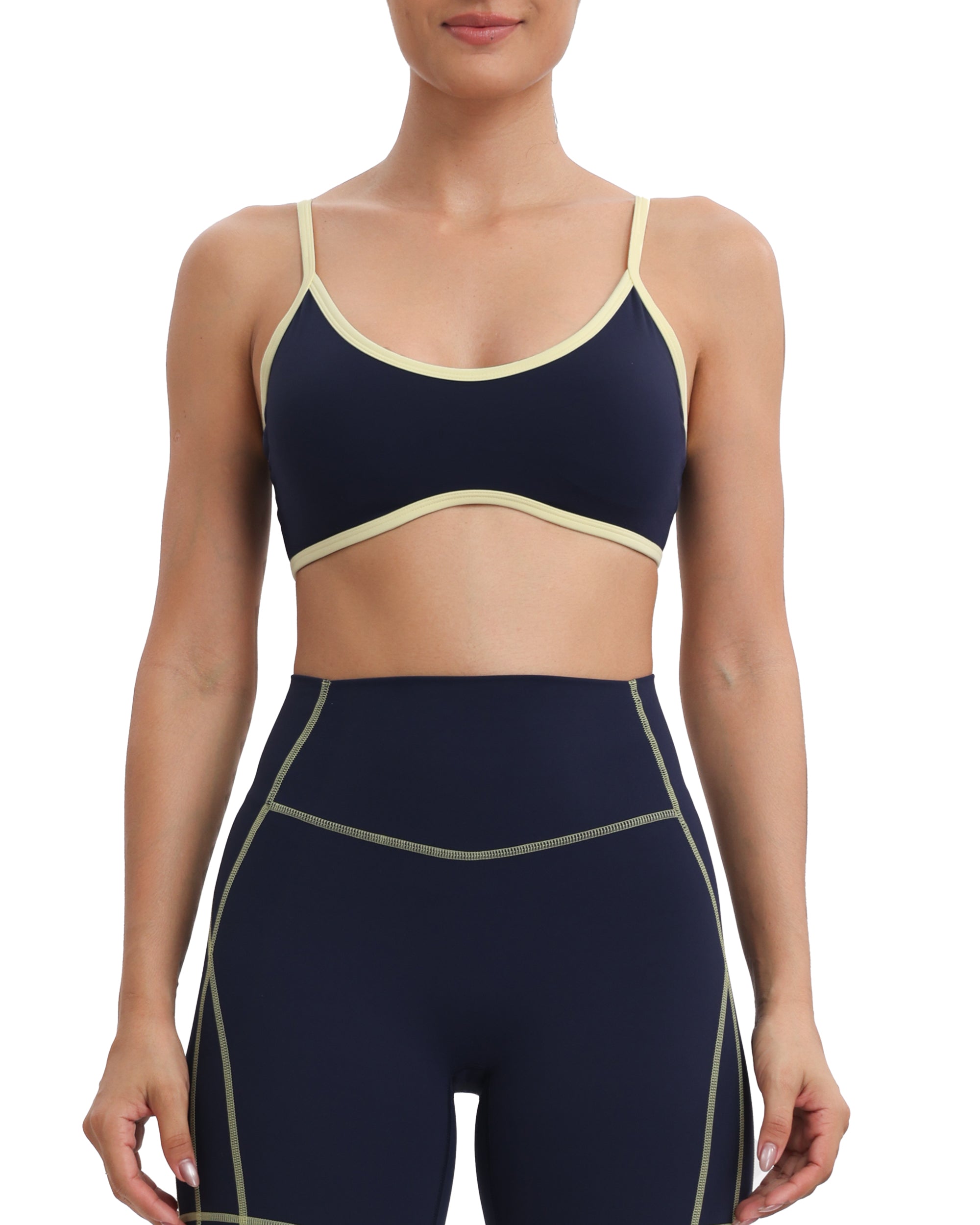 Aoxjox "Lexi Lined" Strappy Sports Bra