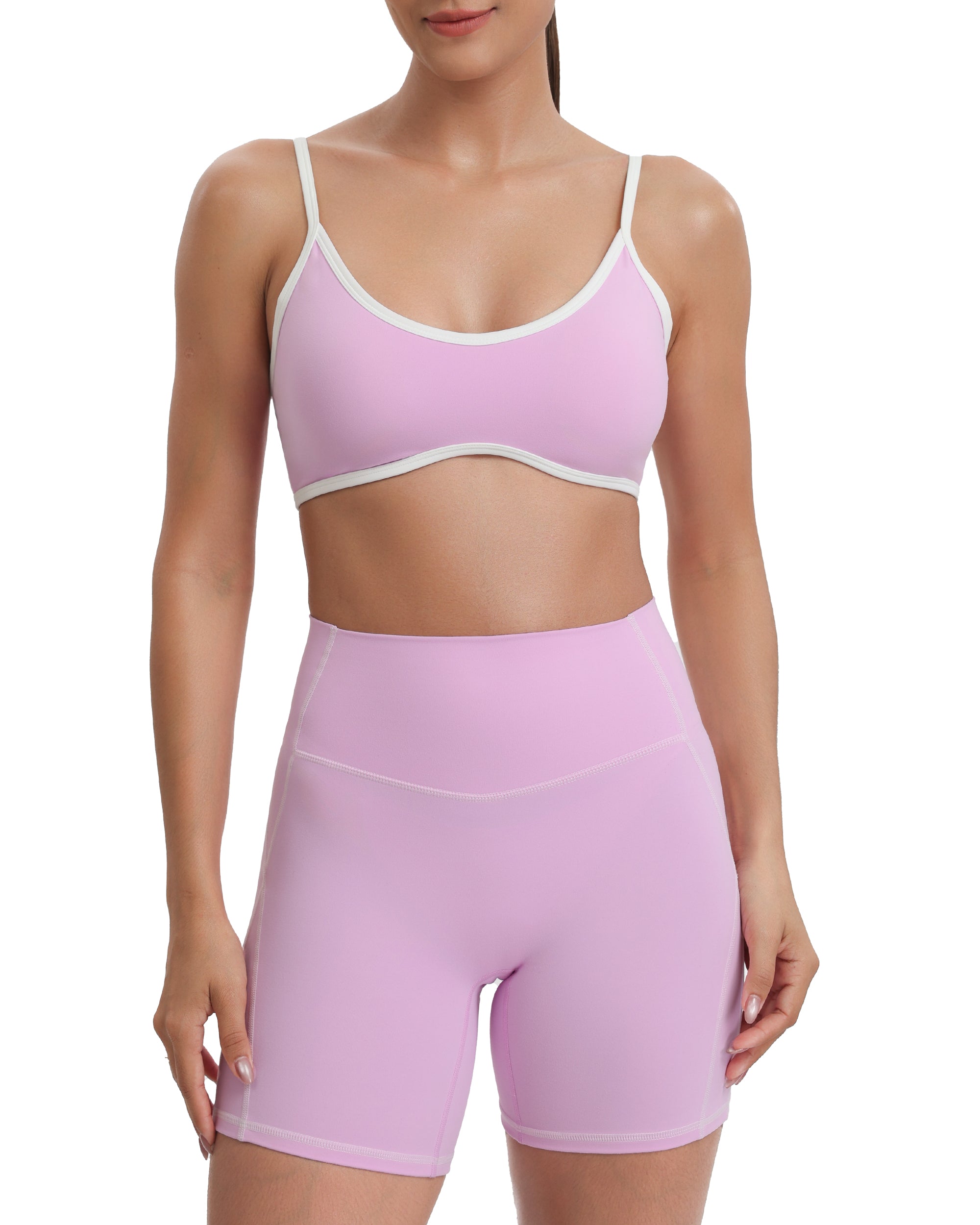 Aoxjox "Lexi Lined" Strappy Sports Bra