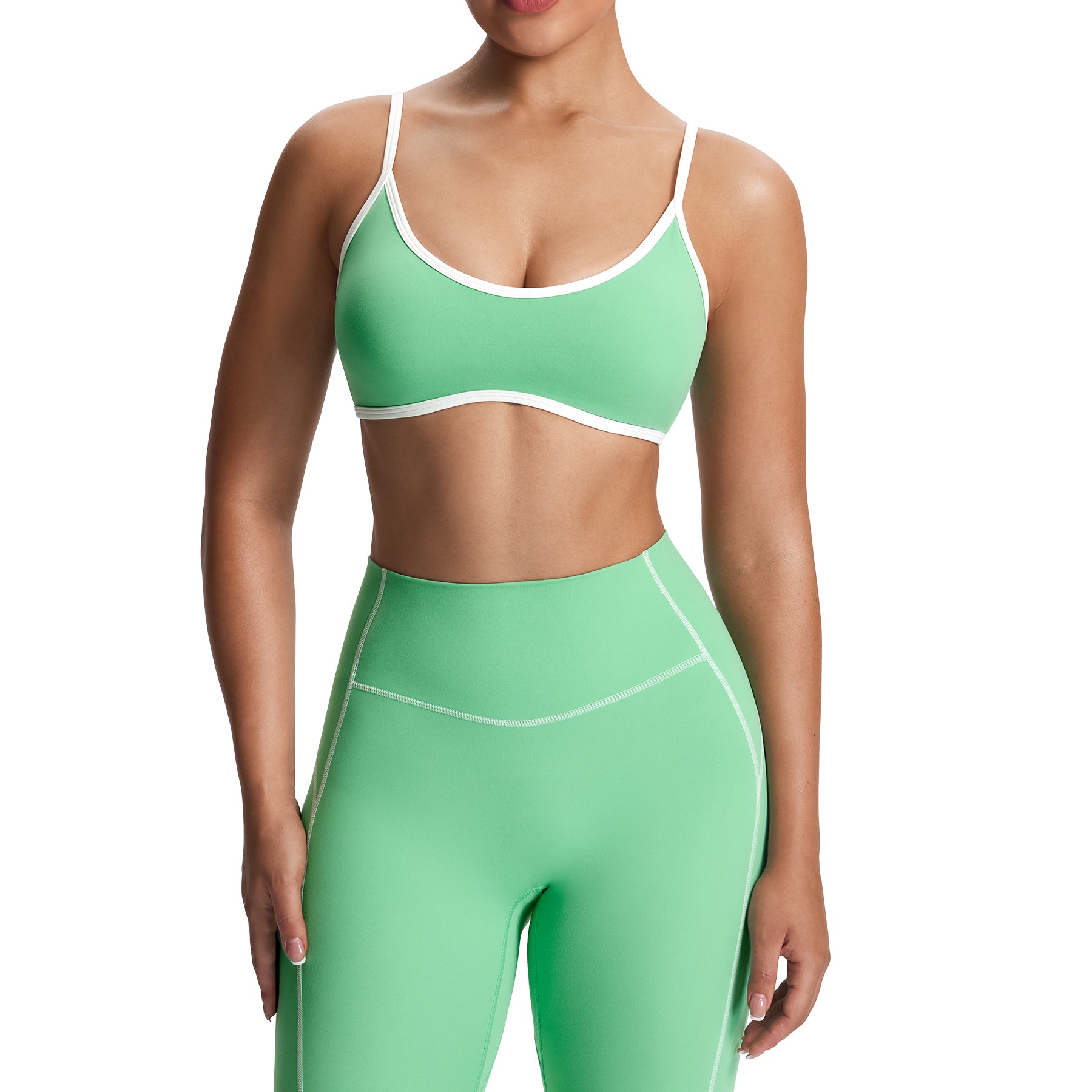 Aoxjox "Lexi Lined" Strappy Sports Bra