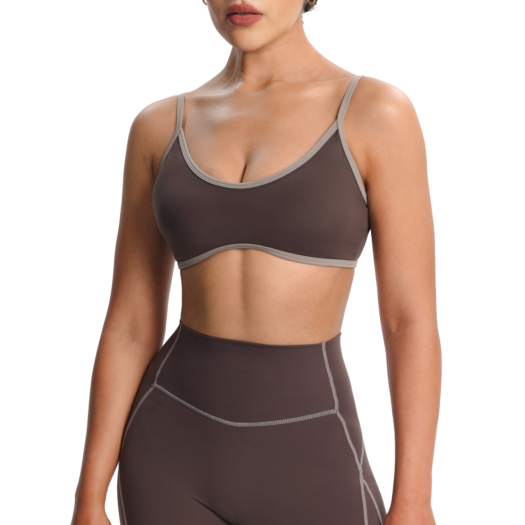 Aoxjox "Lexi Lined" Strappy Sports Bra