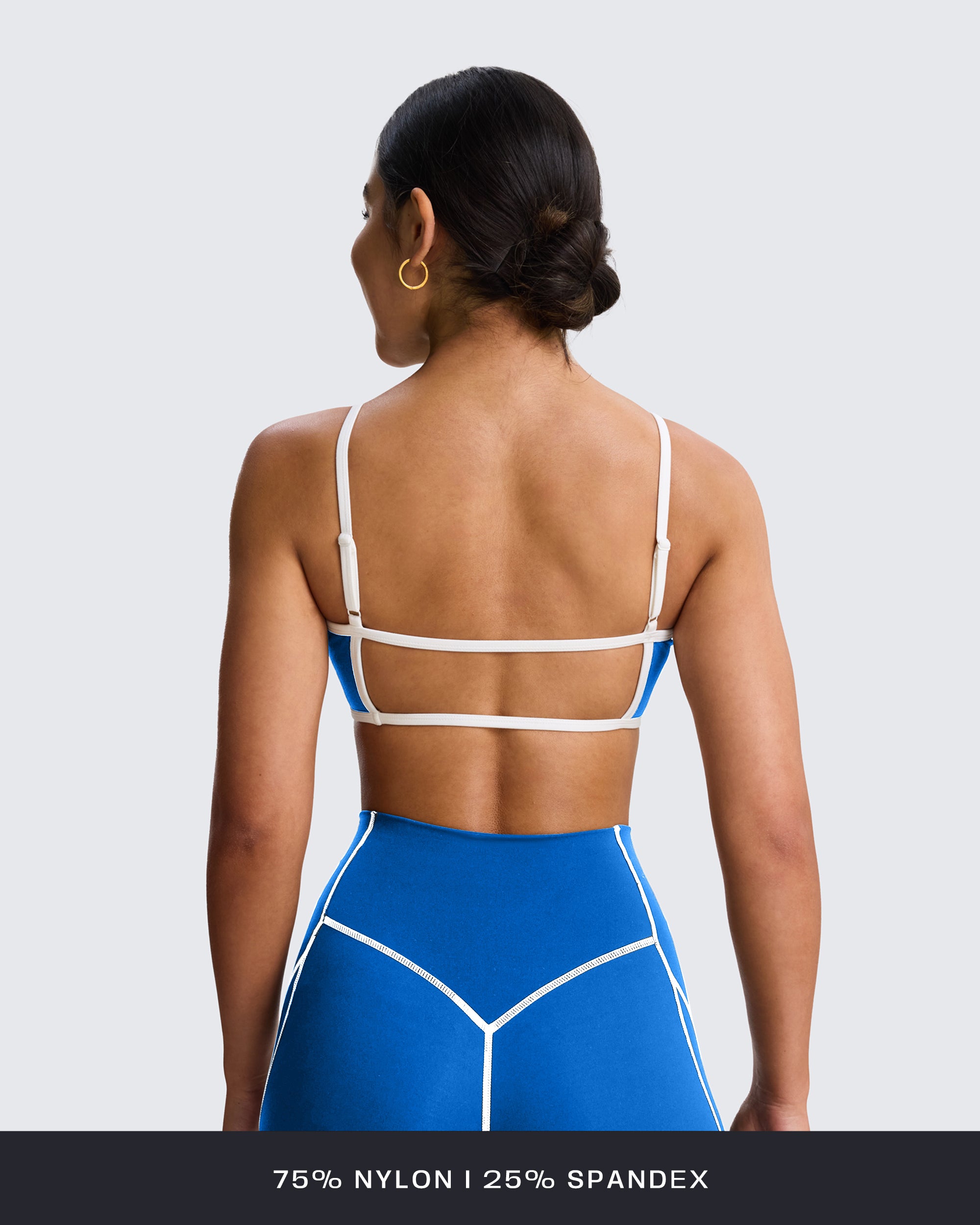 Aoxjox "Lexi Lined" Strappy Sports Bra