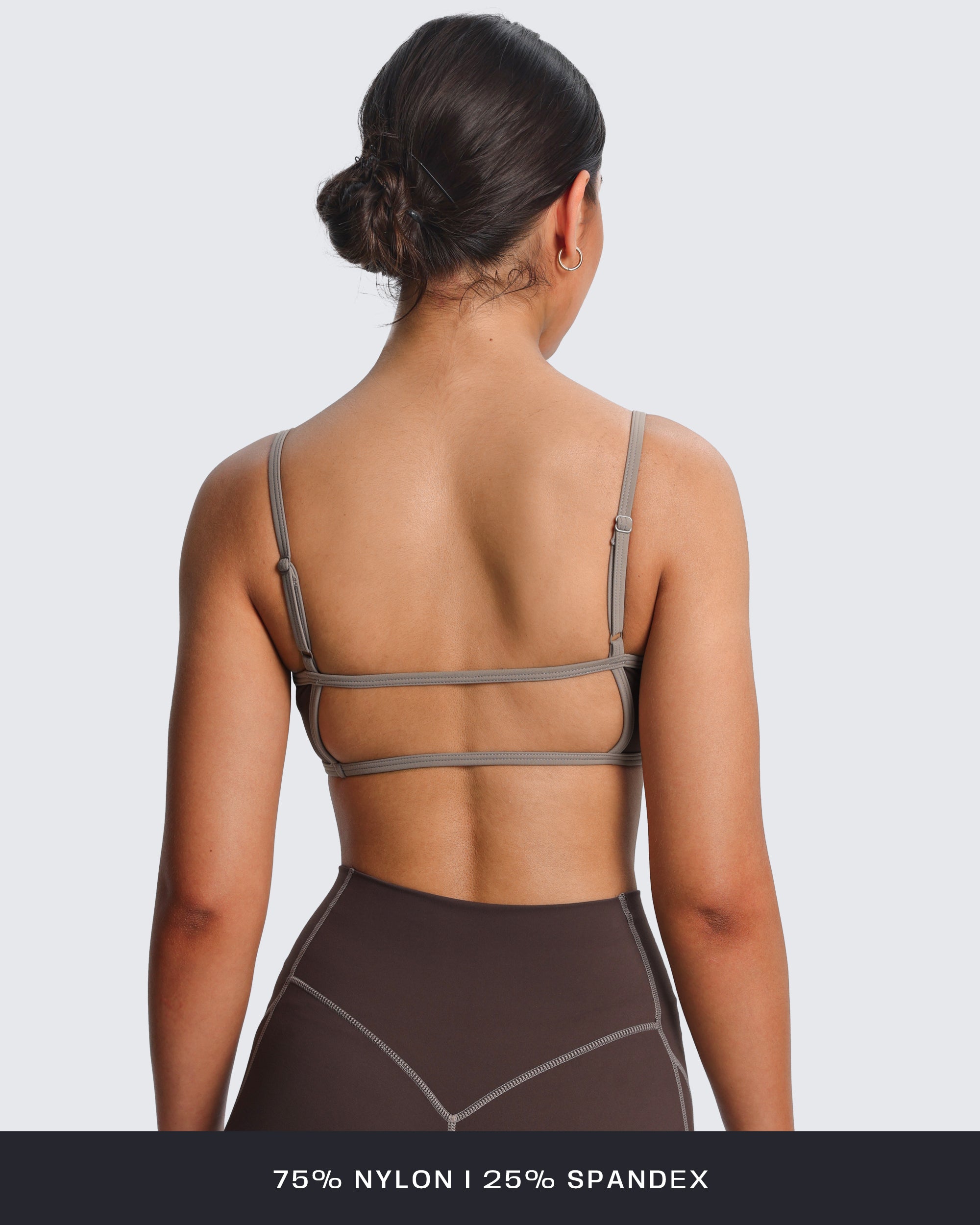 Aoxjox "Lexi Lined" Strappy Sports Bra