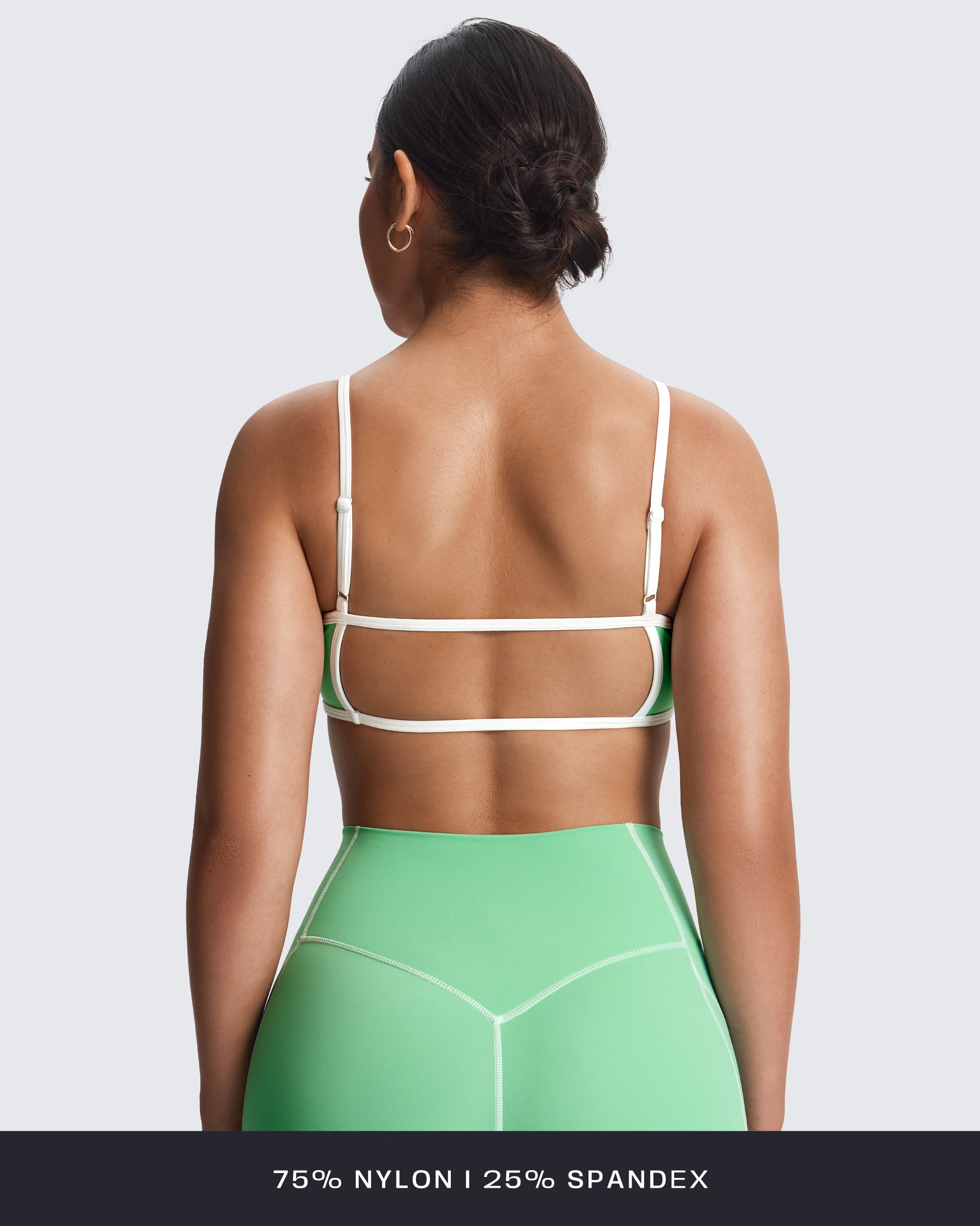 Aoxjox "Lexi Lined" Strappy Sports Bra