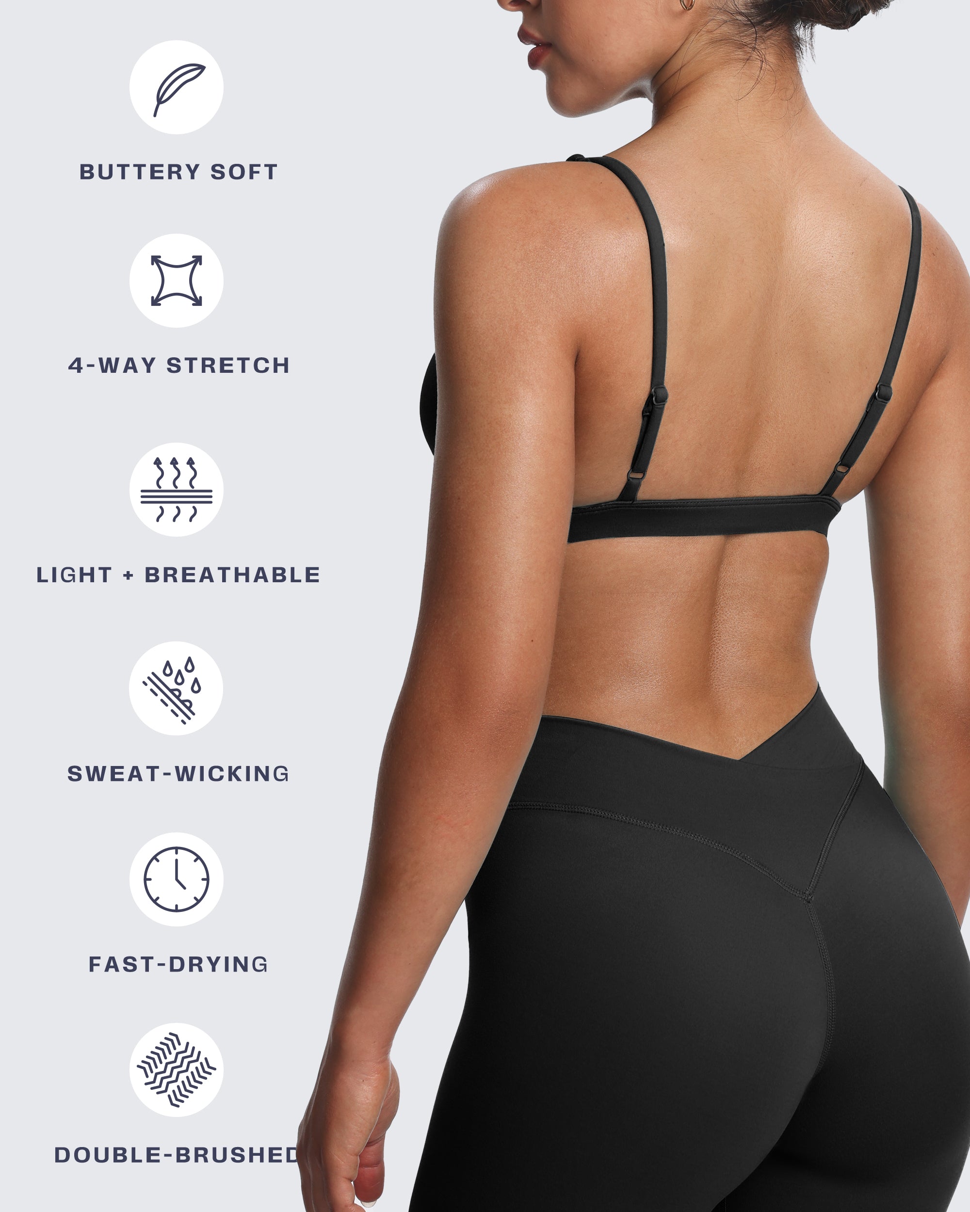 Aoxjox "Serena" Sports Bras