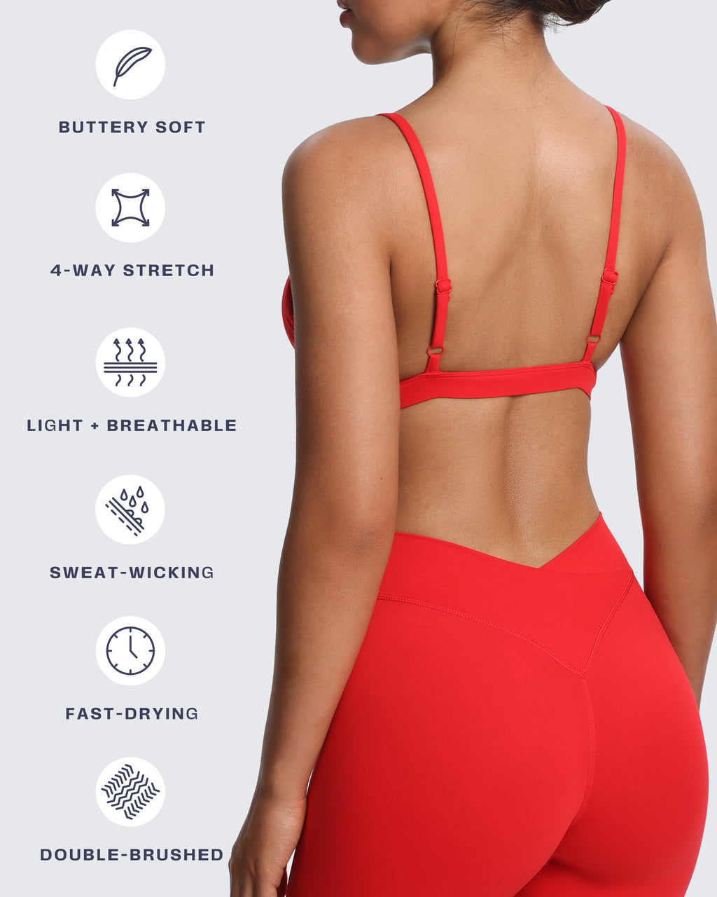 Aoxjox "Serena" Sports Bras