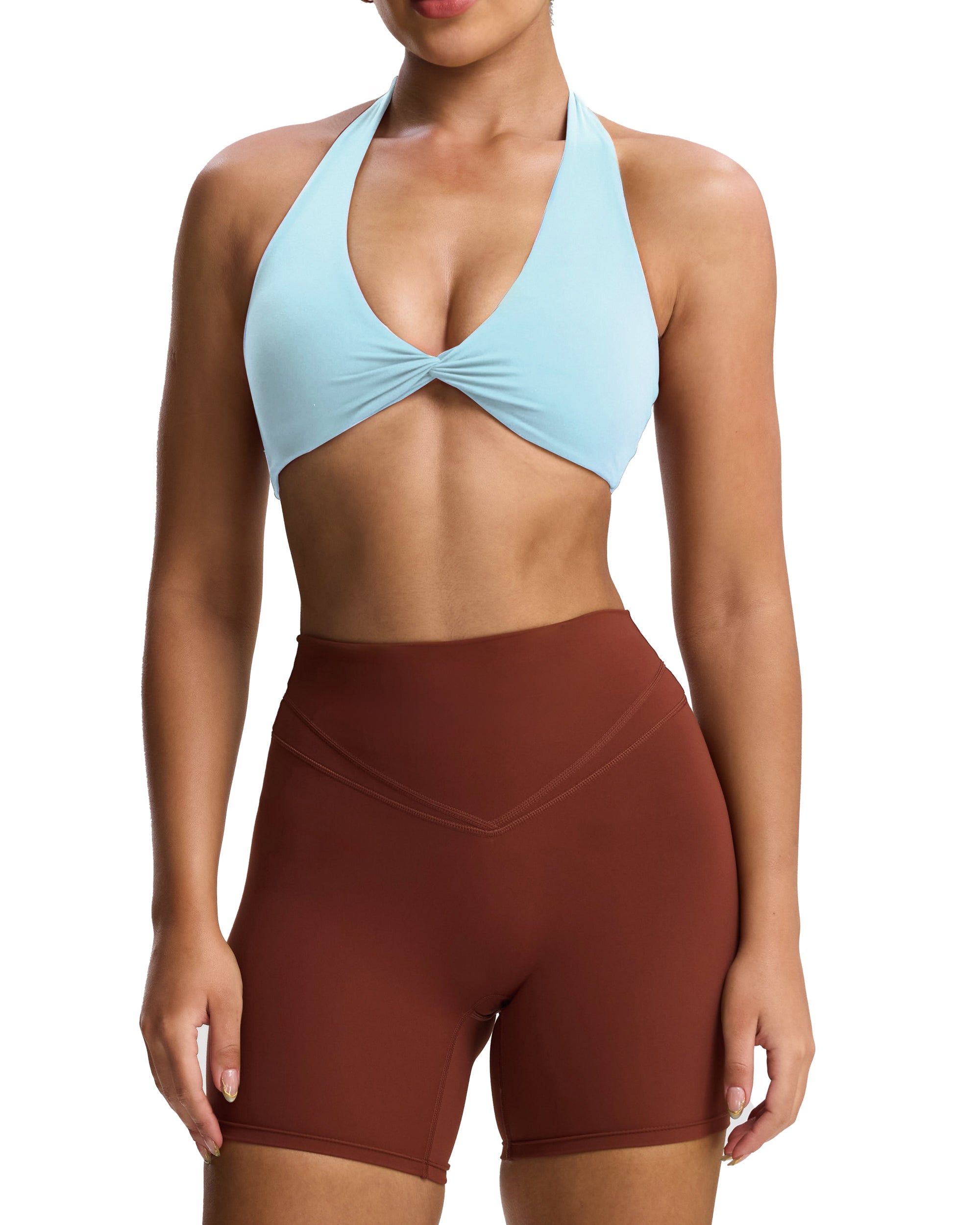 Aoxjox "Rosie" Halter Sports Bra